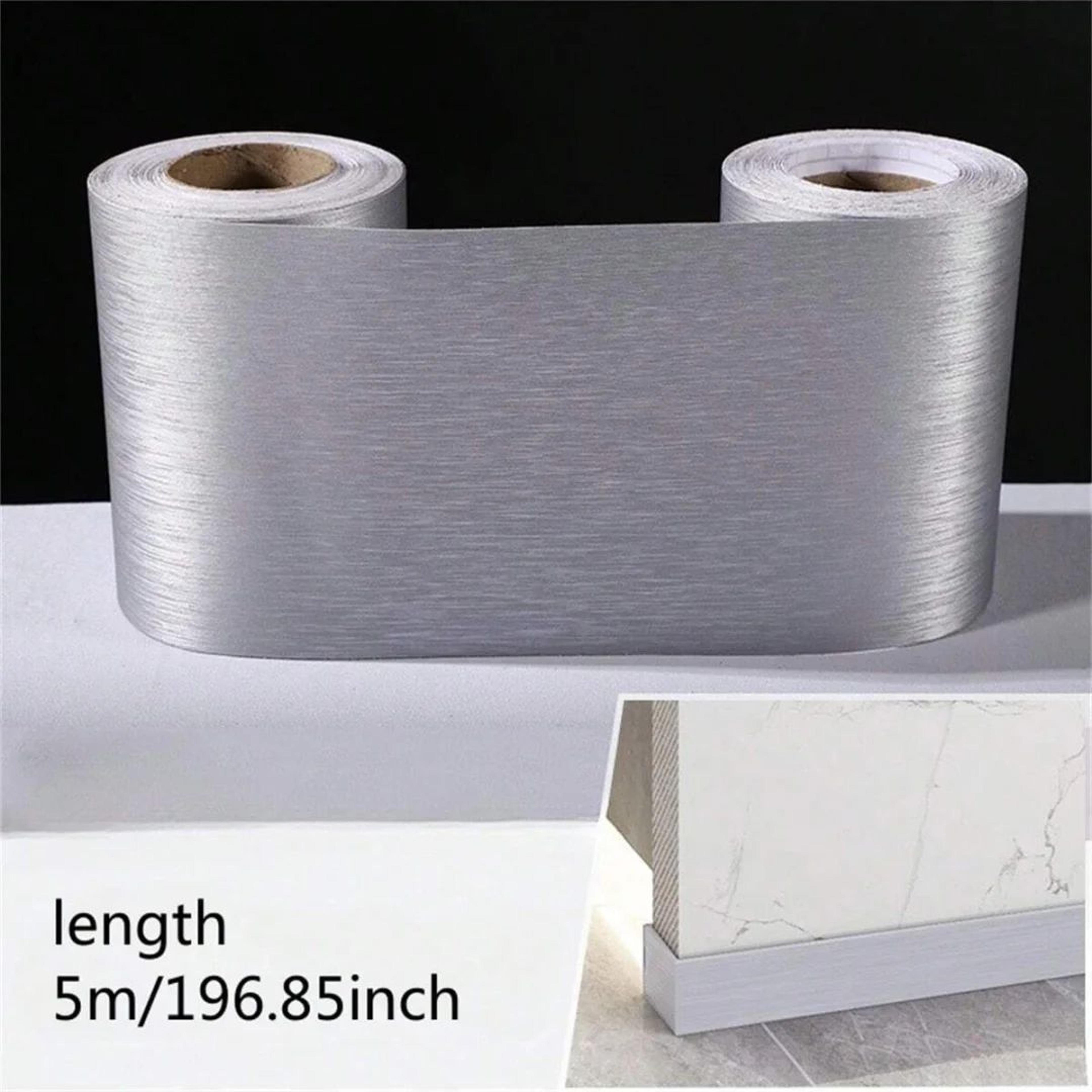 Metal Brushed Self Adhesive Skirting Trim 7