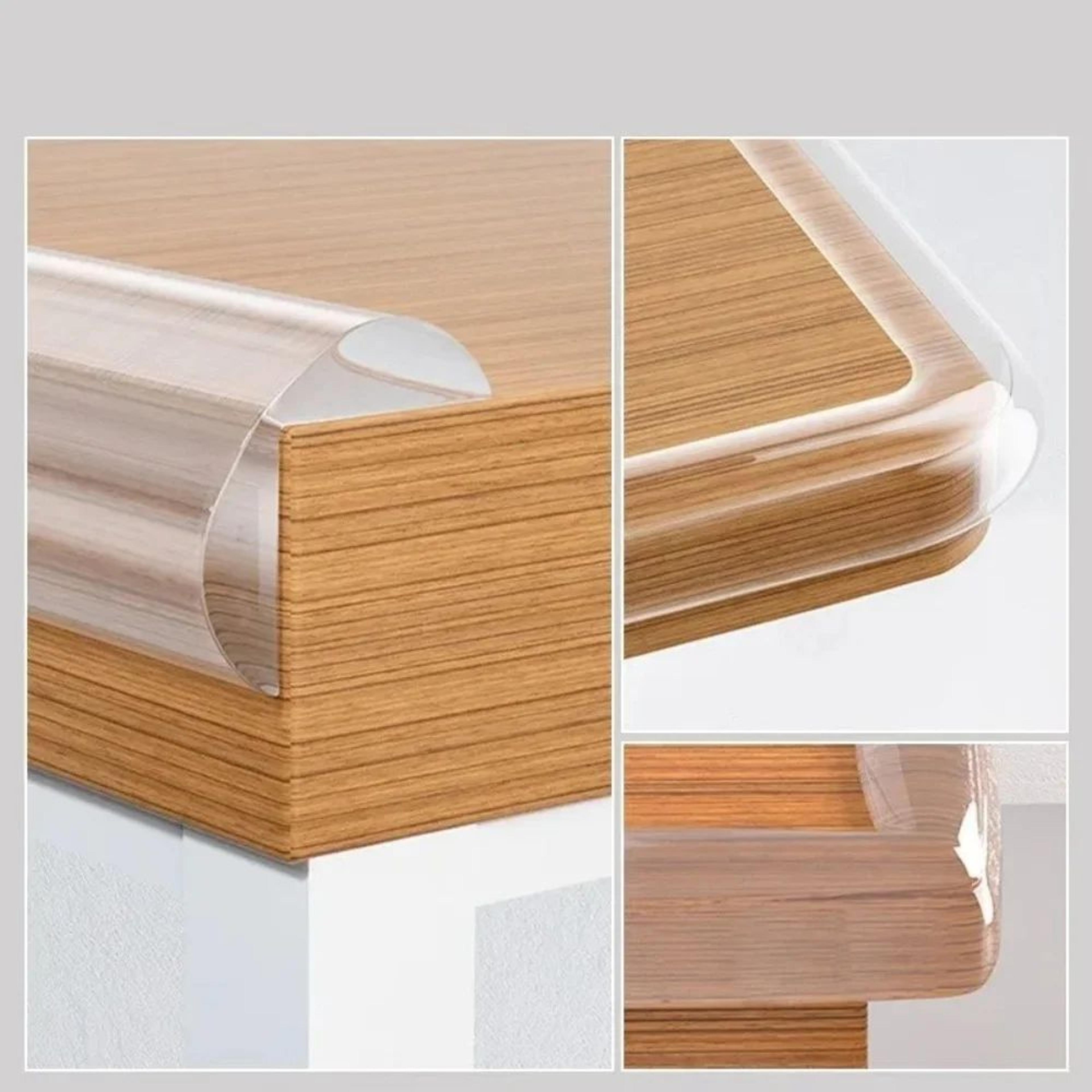 Self Adhesive Silicone Table Edge Guard Protection Strip 4
