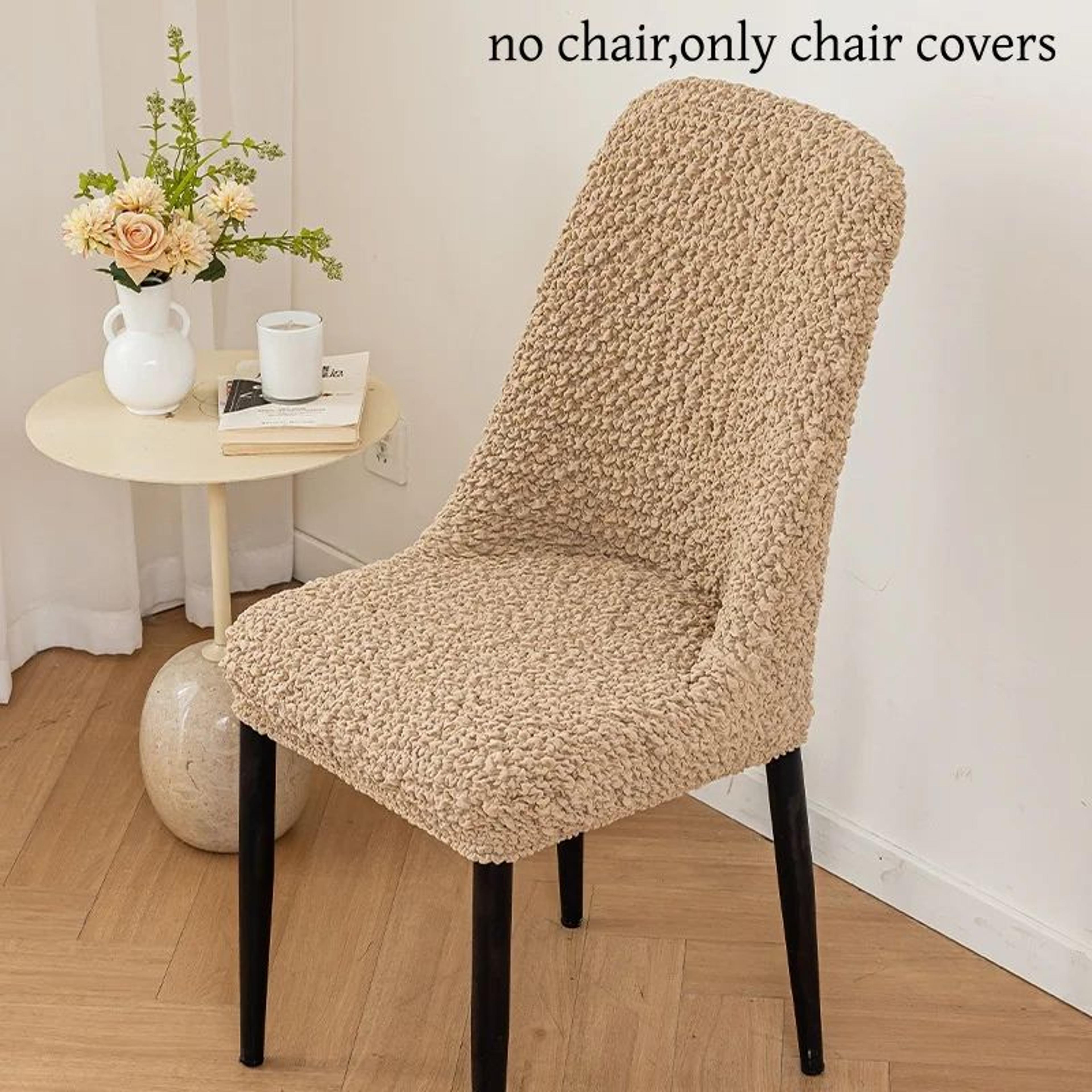 Elastic Curved Chair Cover Stretch Backrest Protector 9