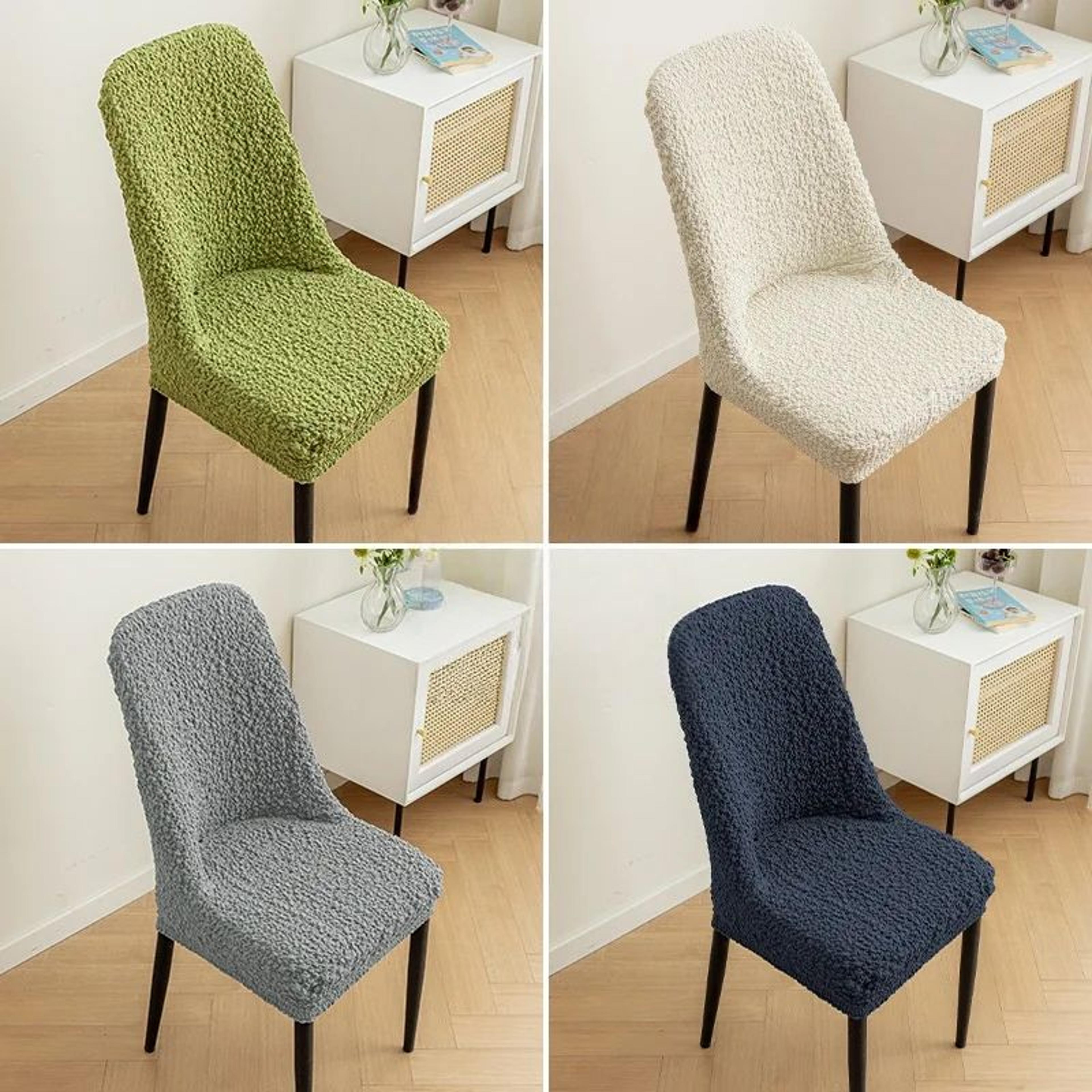 Elastic Curved Chair Cover Stretch Backrest Protector 4
