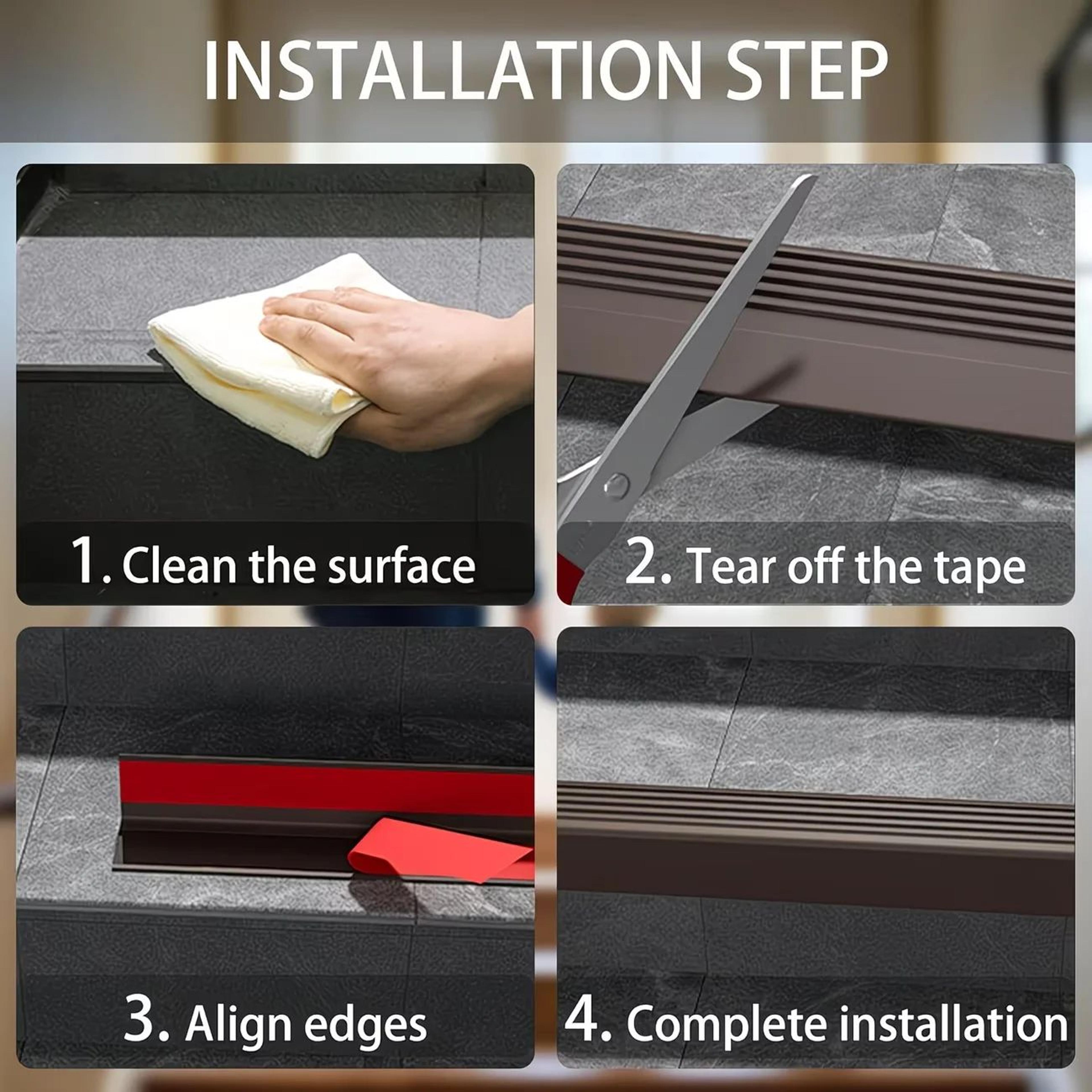 Self Adhesive Anti Slip Stair Edge Trim 5