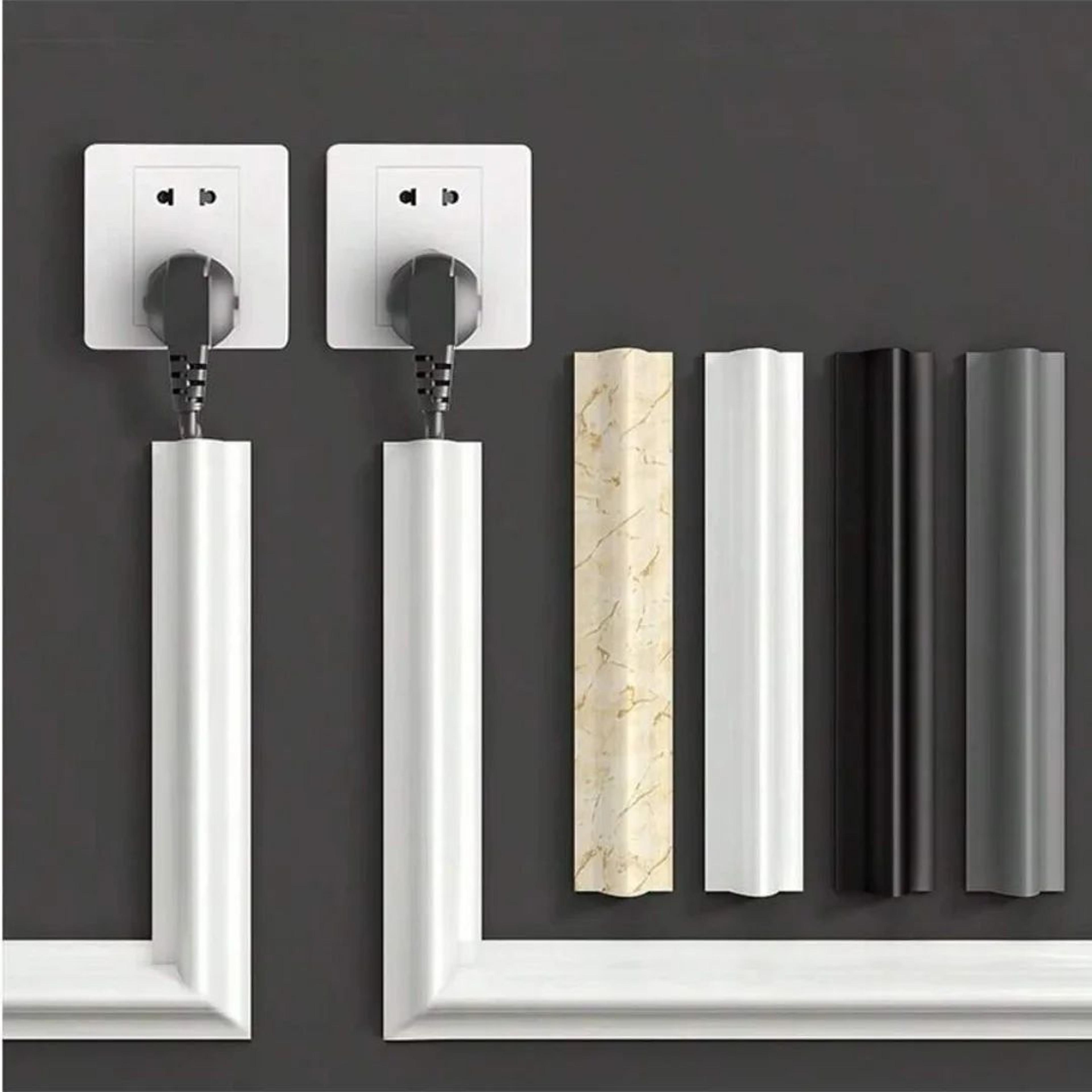 low profile self adhesive floor cable cover