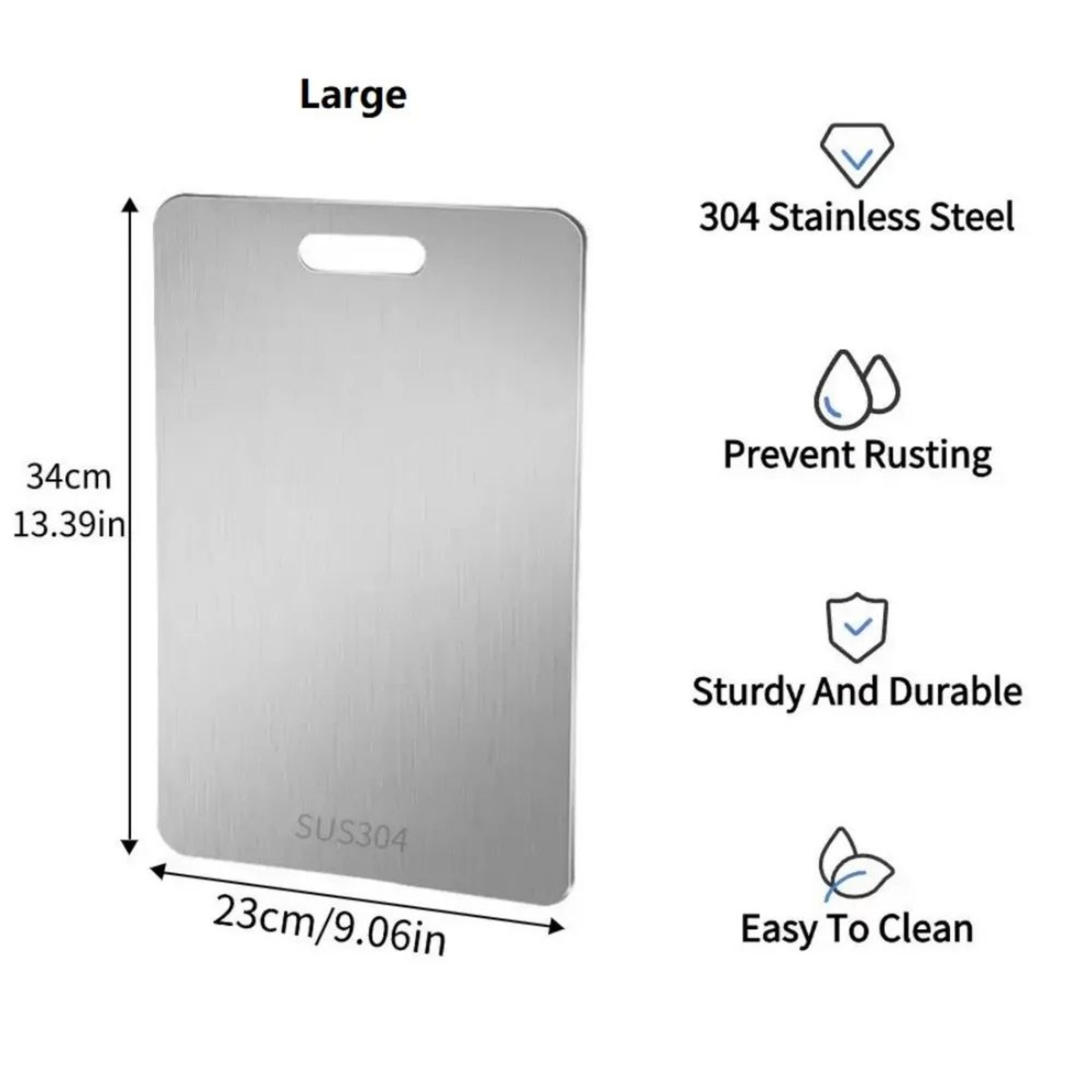 Double Sided Titanium Kitchen Cutting Board 6