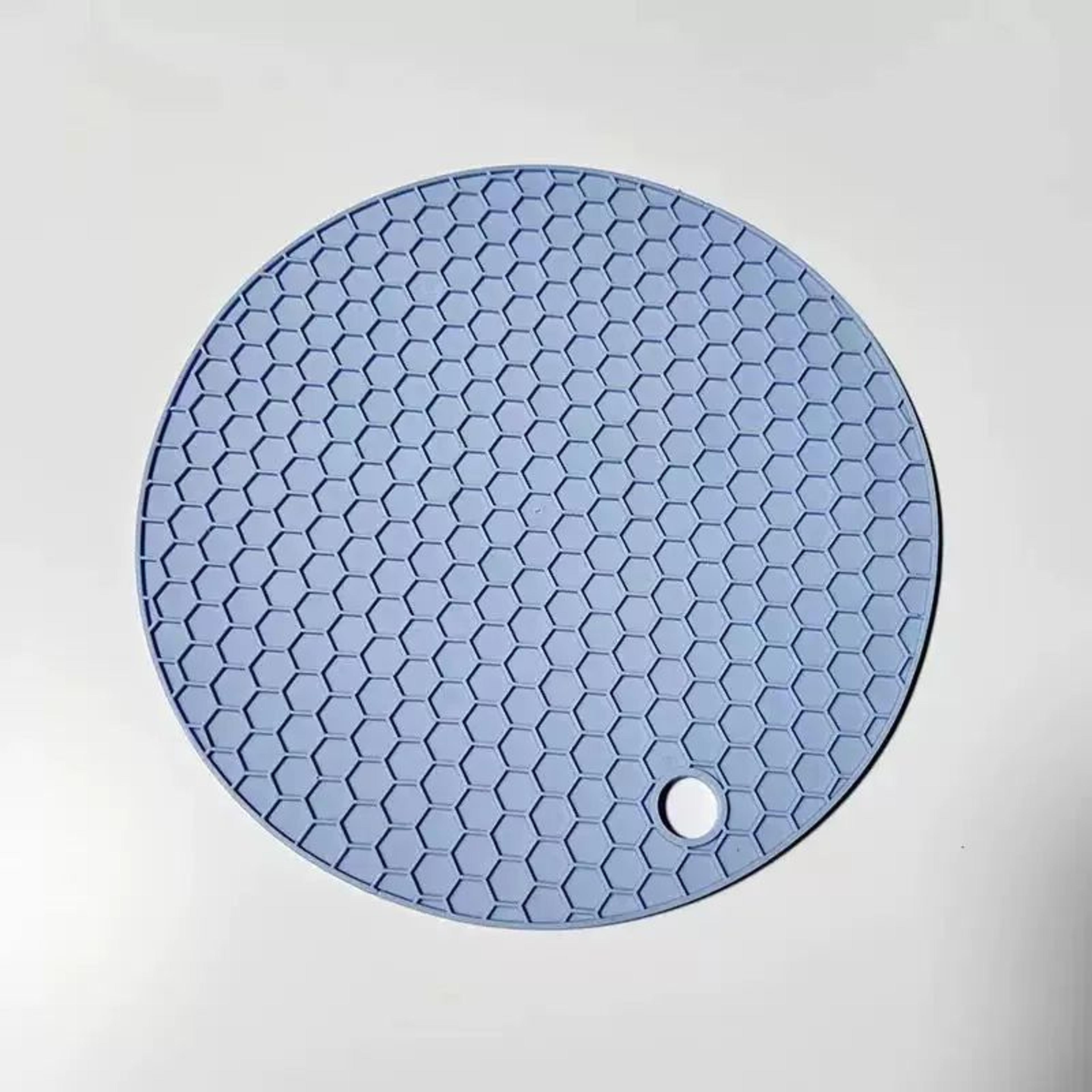 4 Piece Silicone Trivet Mats Heat Resistant Pot Holders 9