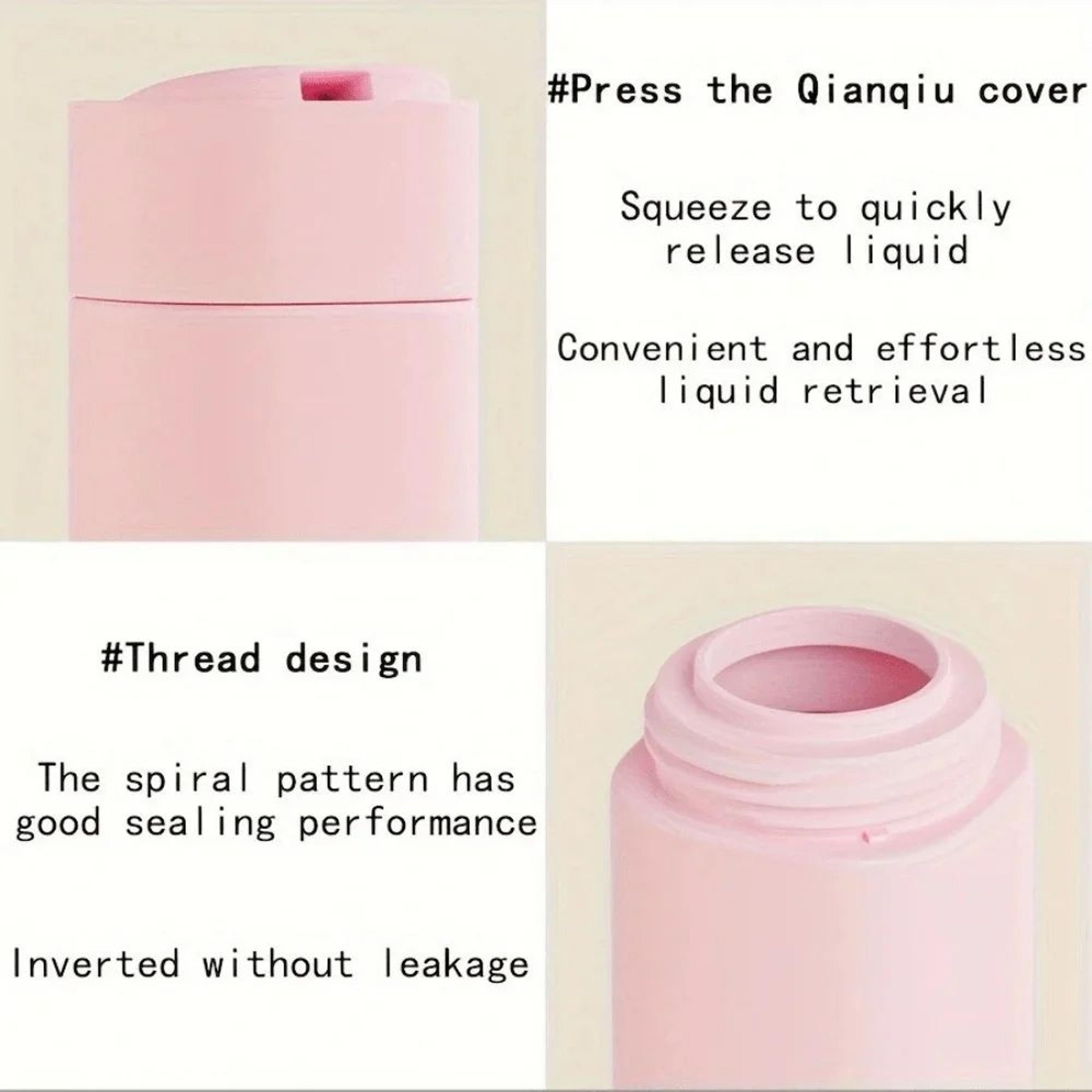 5 Piece Travel Toiletry Bottle Set 3