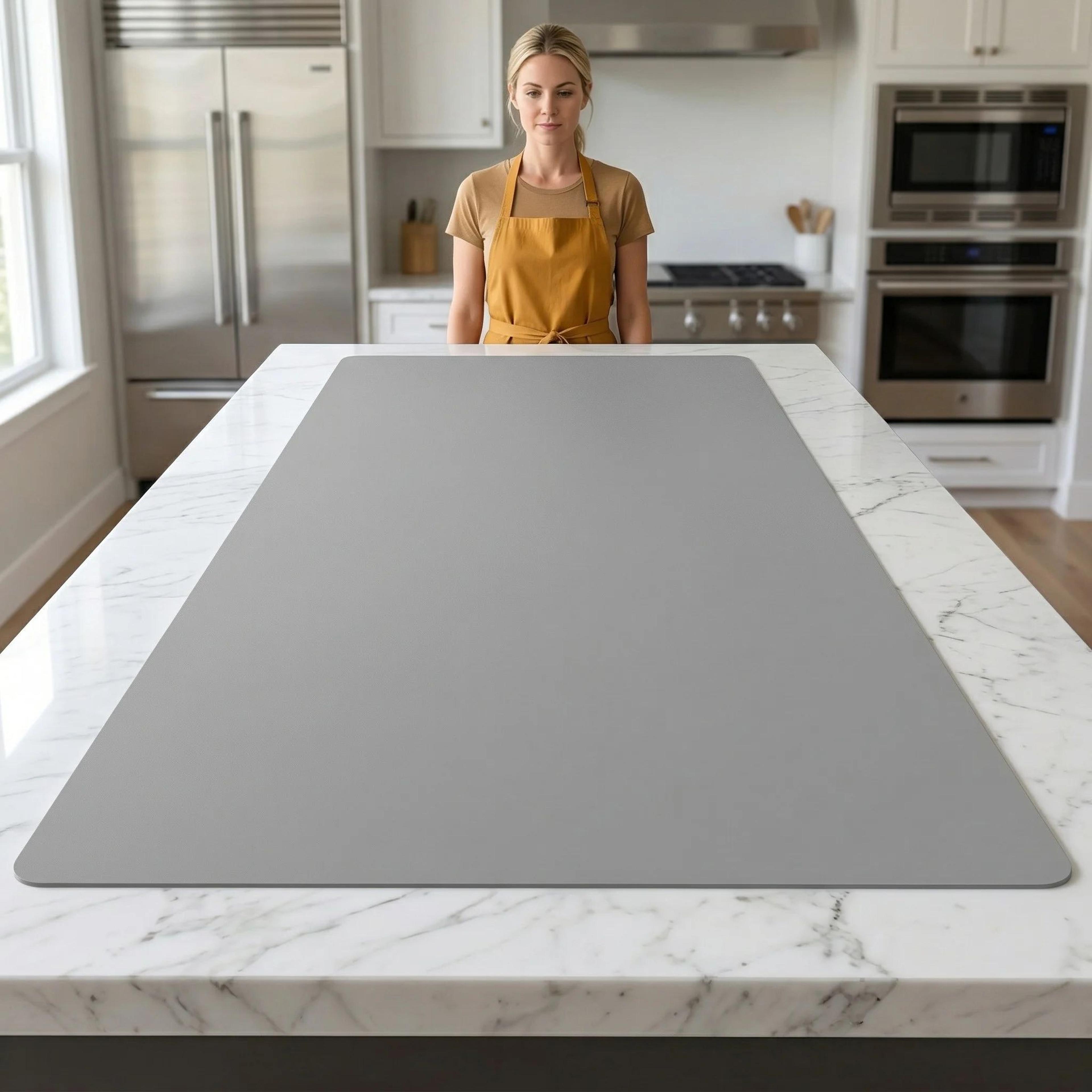 extra large silicone countertop protector mat