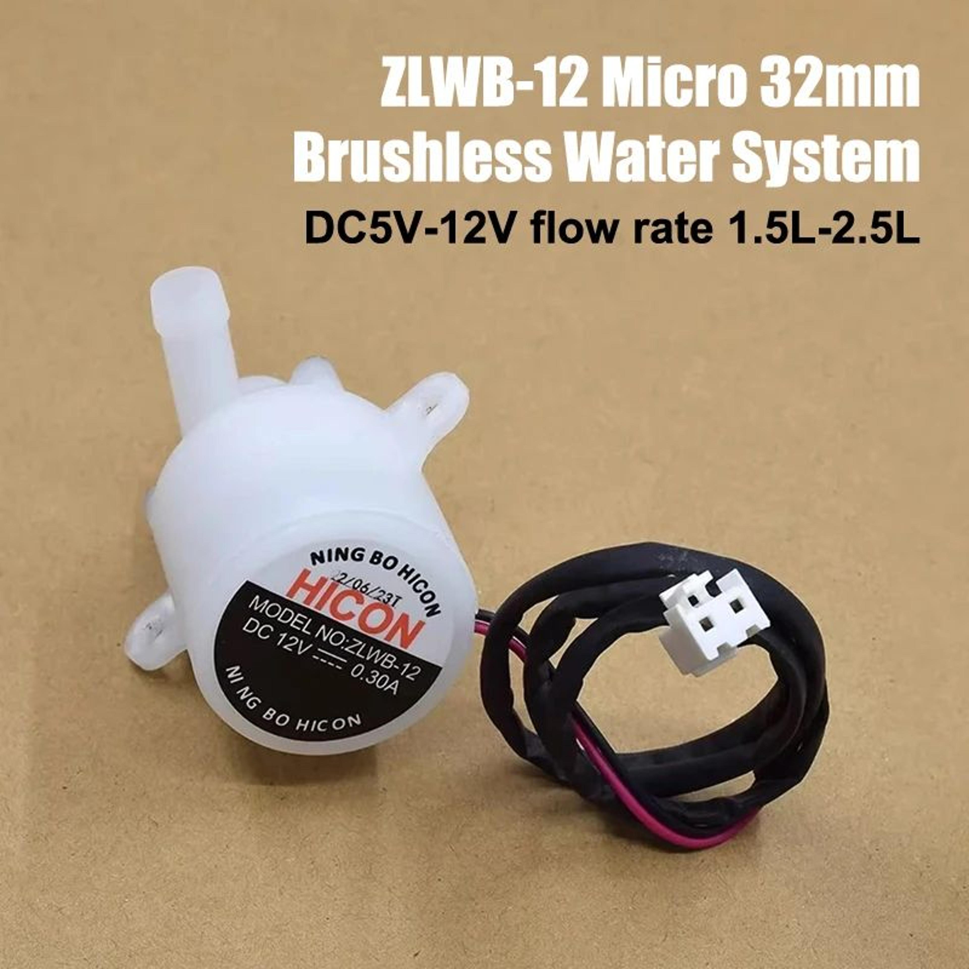 brushless ice maker water pump