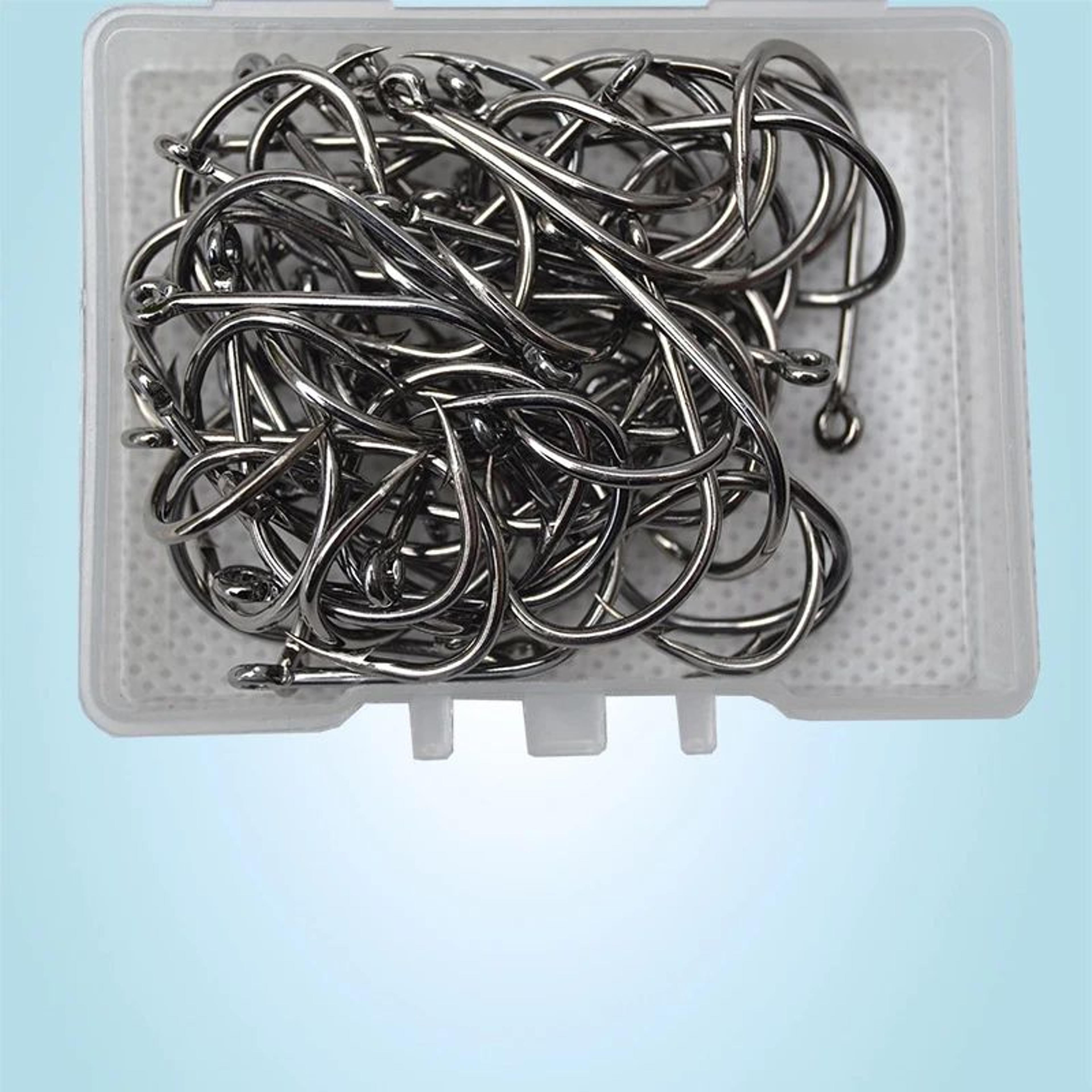 High Carbon Steel Circle Fishing Hooks 4