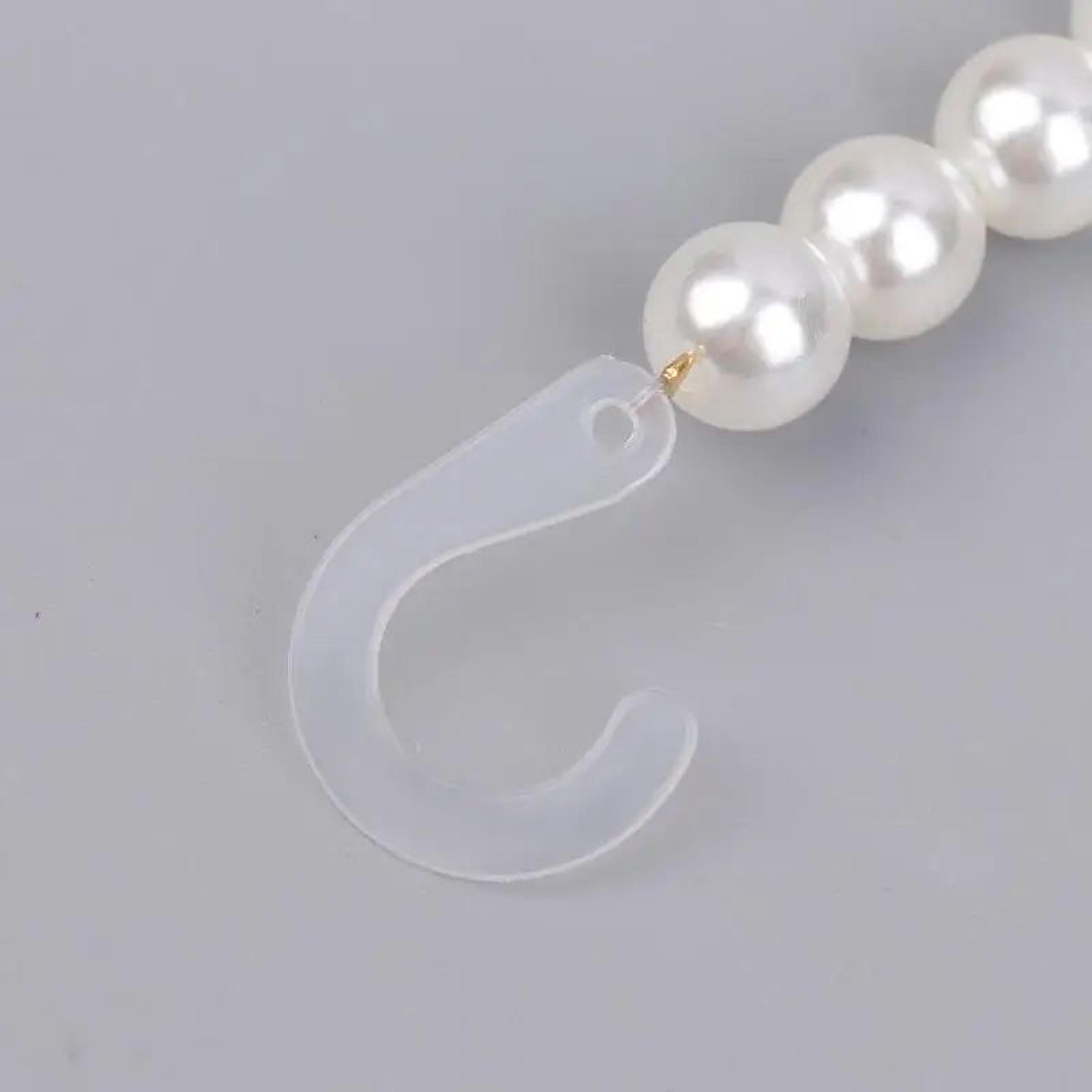 Detachable Imitation Pearl Shoe Chains 4