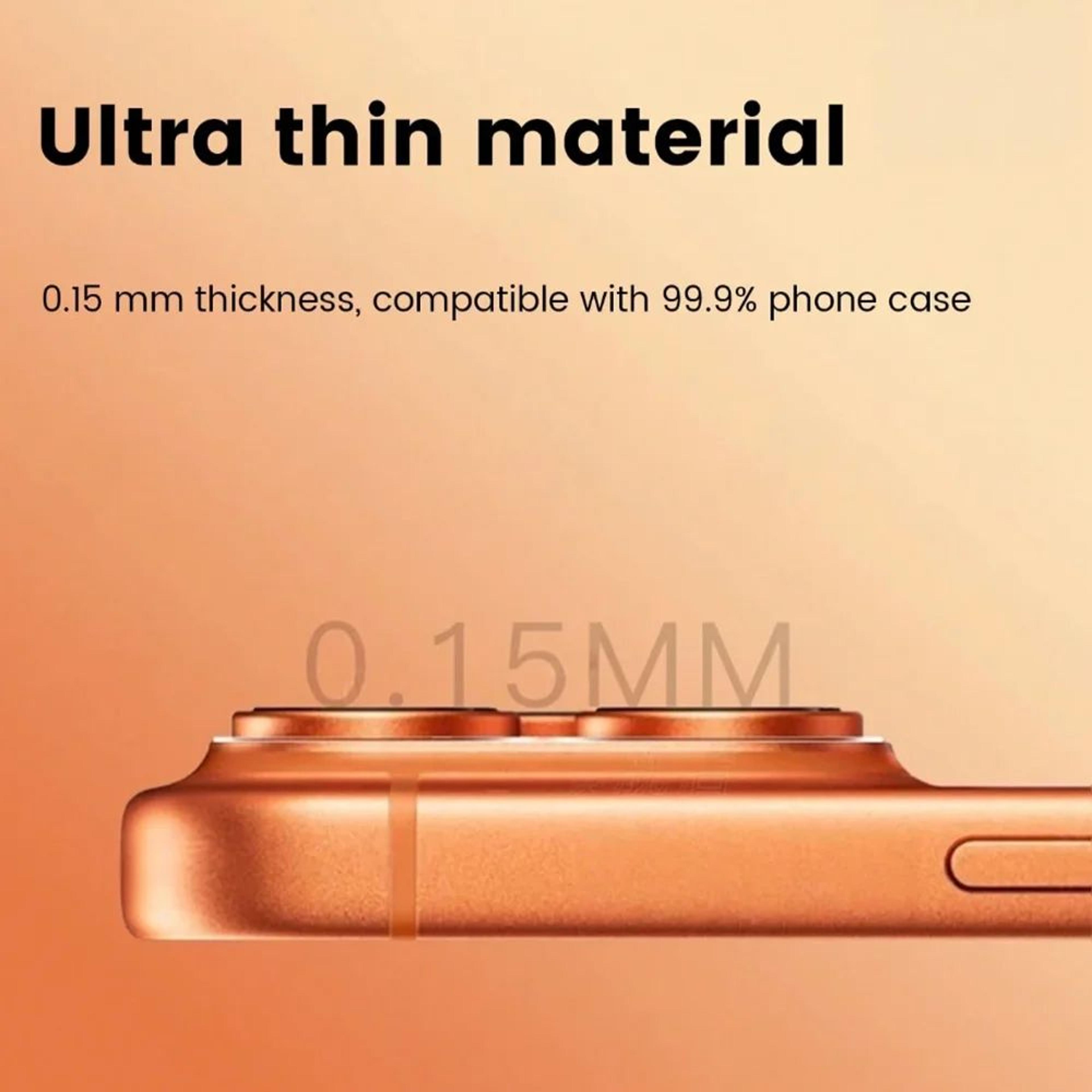IPhone 17 Matte Camera Lens Protector 4