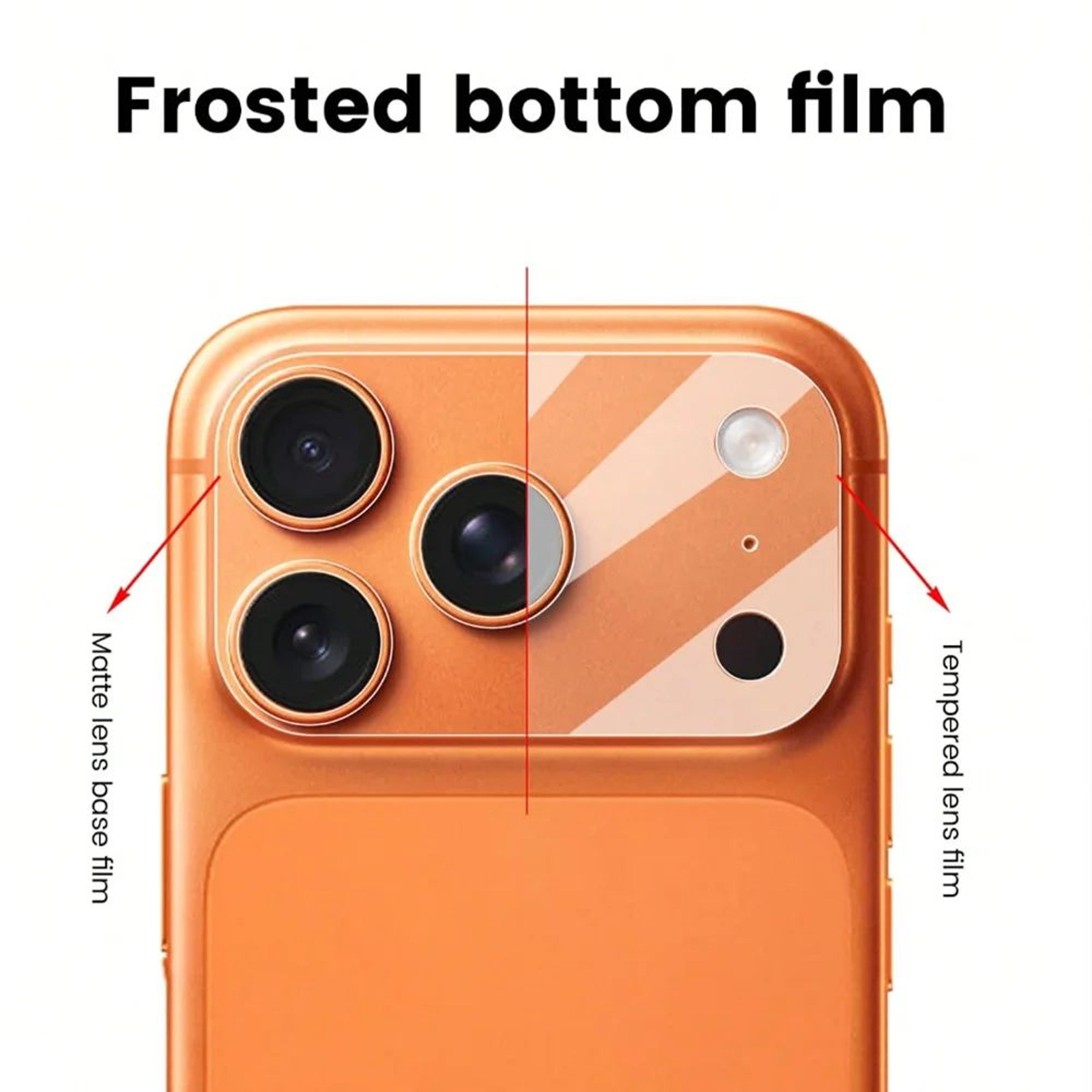 IPhone 17 Matte Camera Lens Protector 3