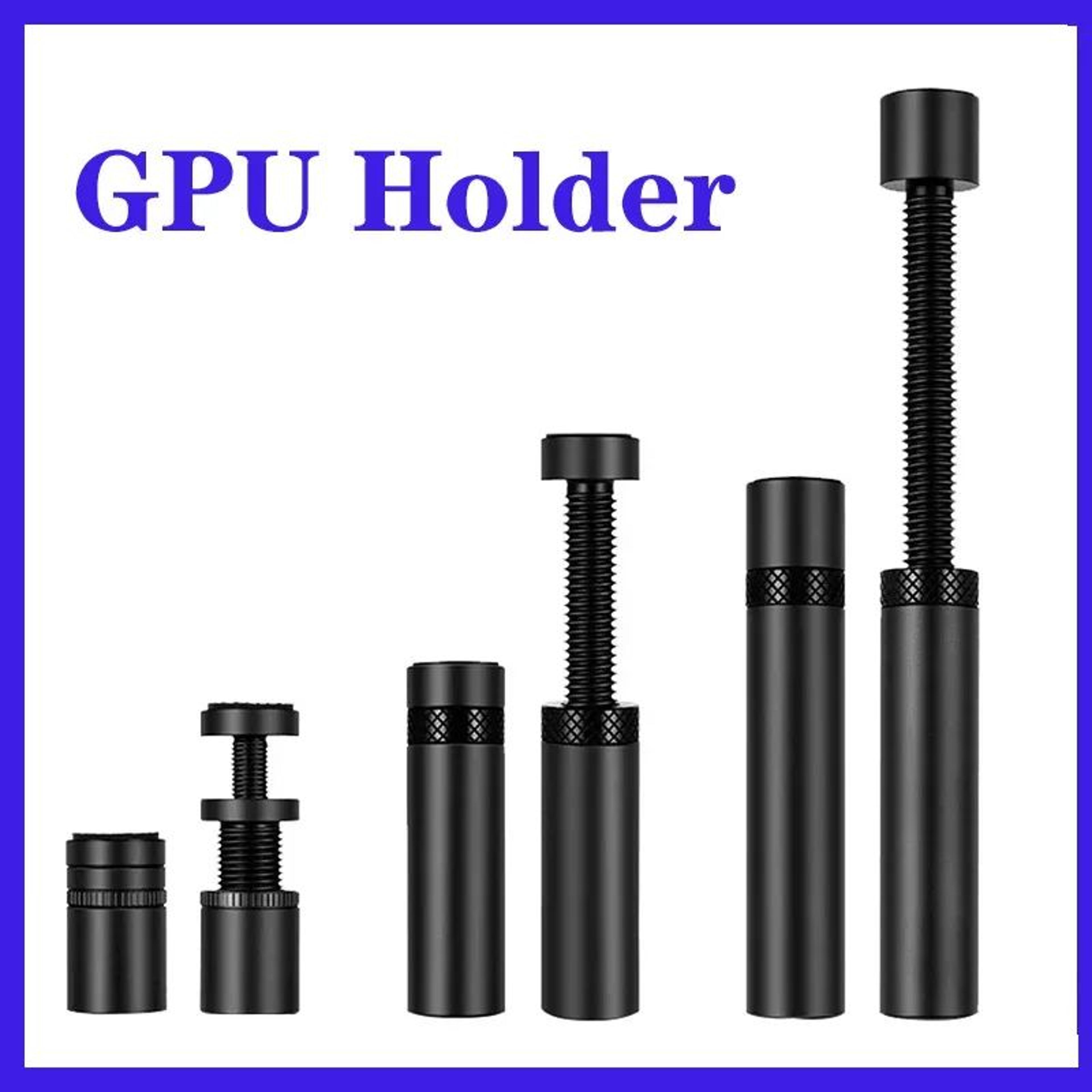 adjustable aluminum gpu support stand