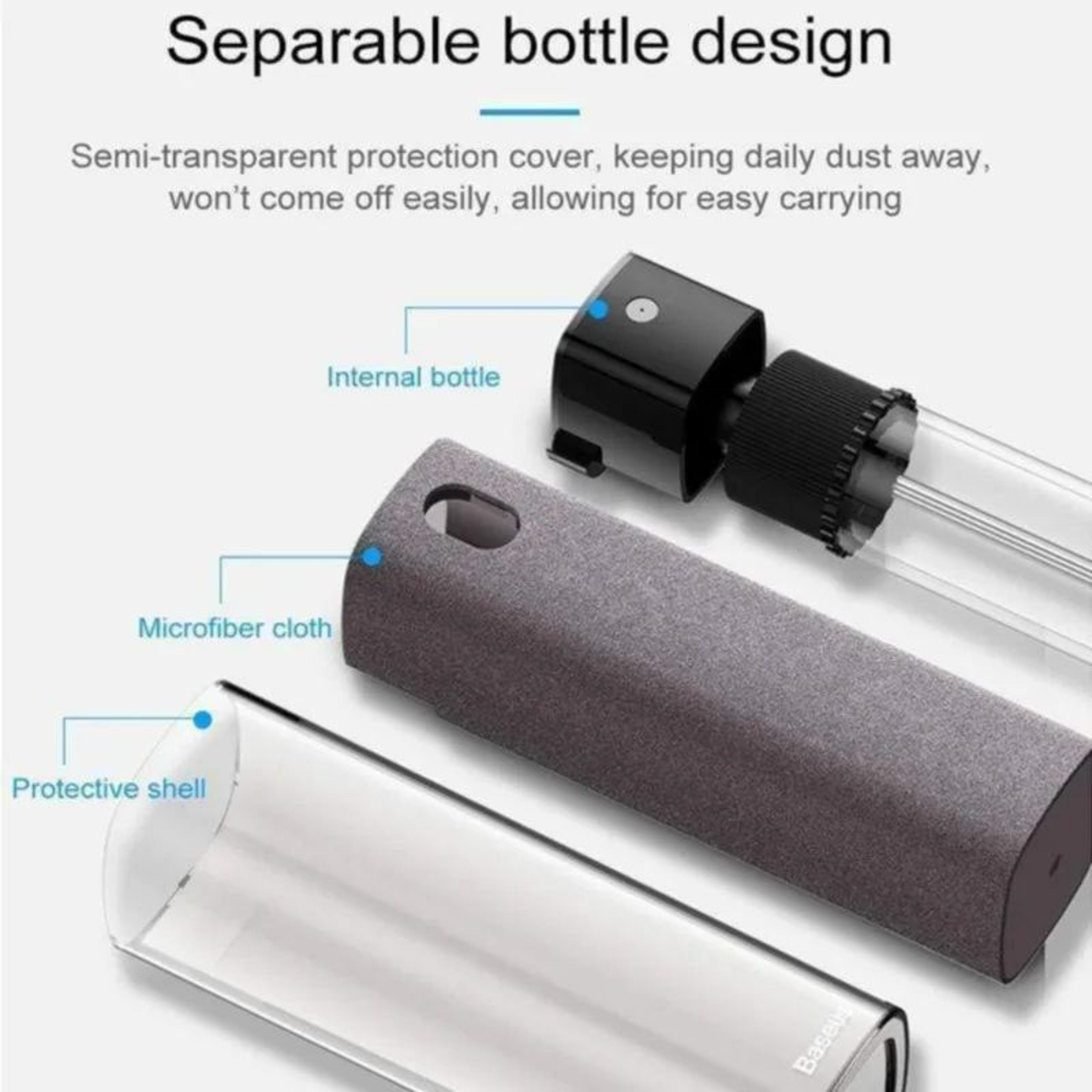 2 In 1 Portable Screen Cleaner Spray Bottle 1