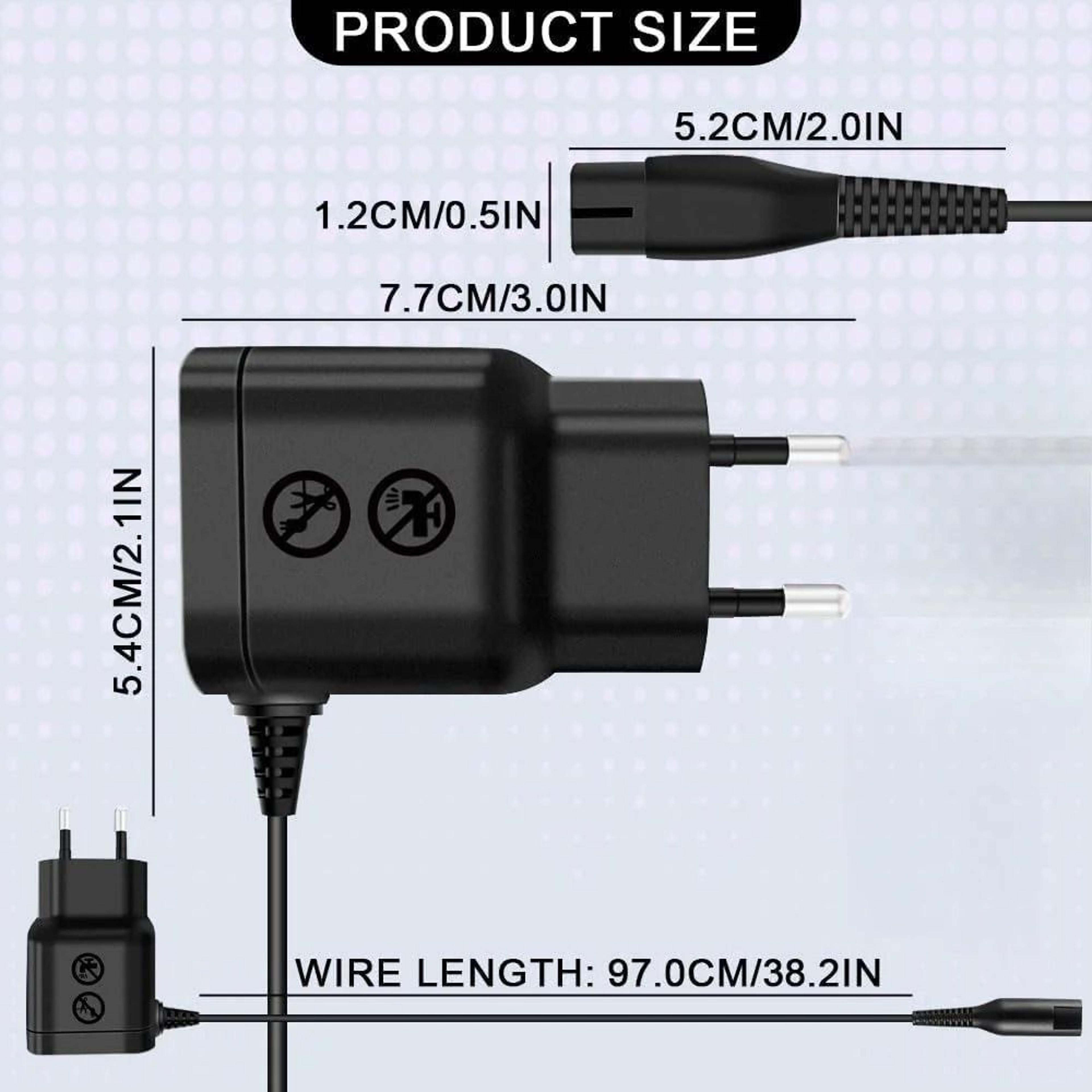 A00390 Charging Adapter Compatible With Philips Norelco 3