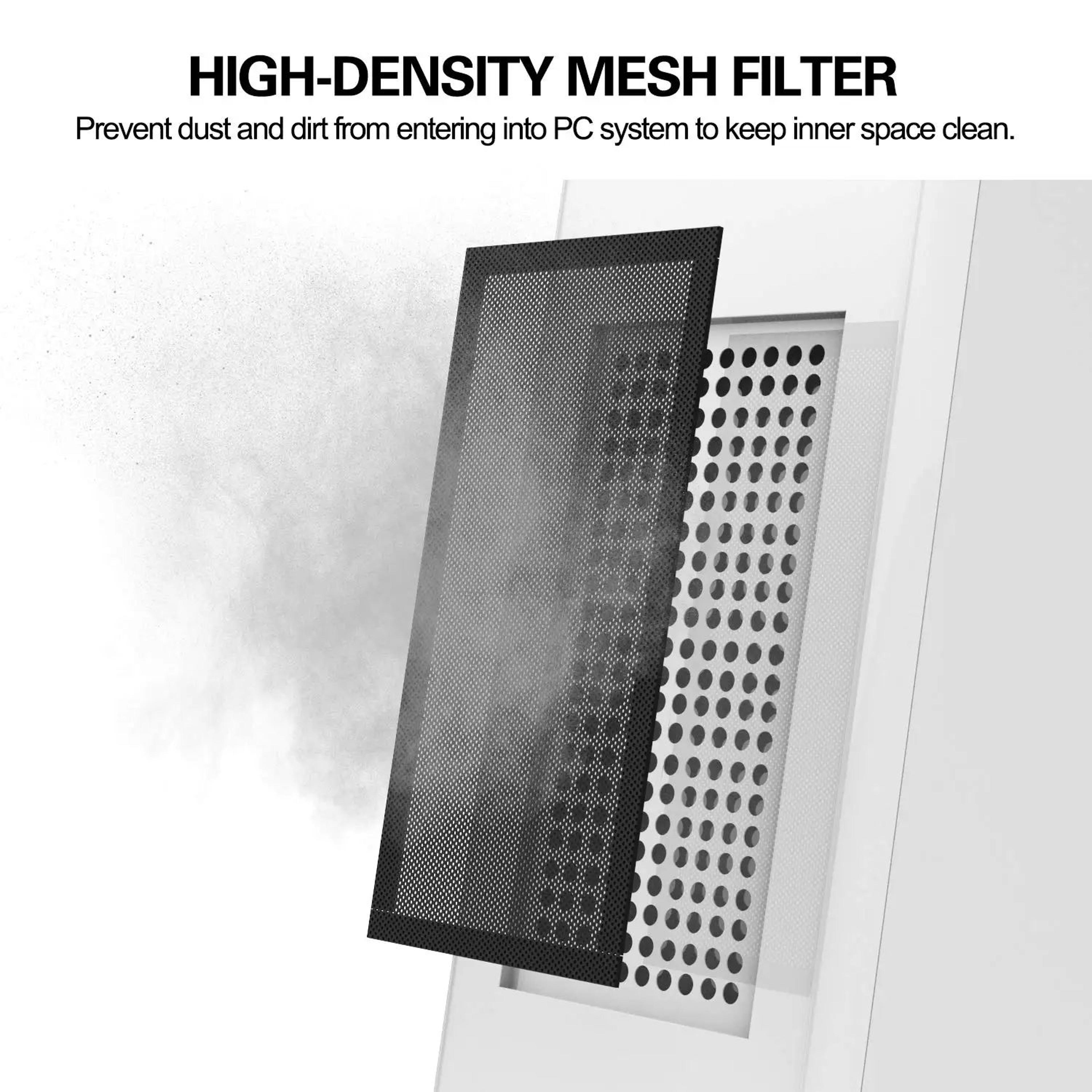 Magnetic PC Fan Dust Filter 472 X 1417 Inch 3