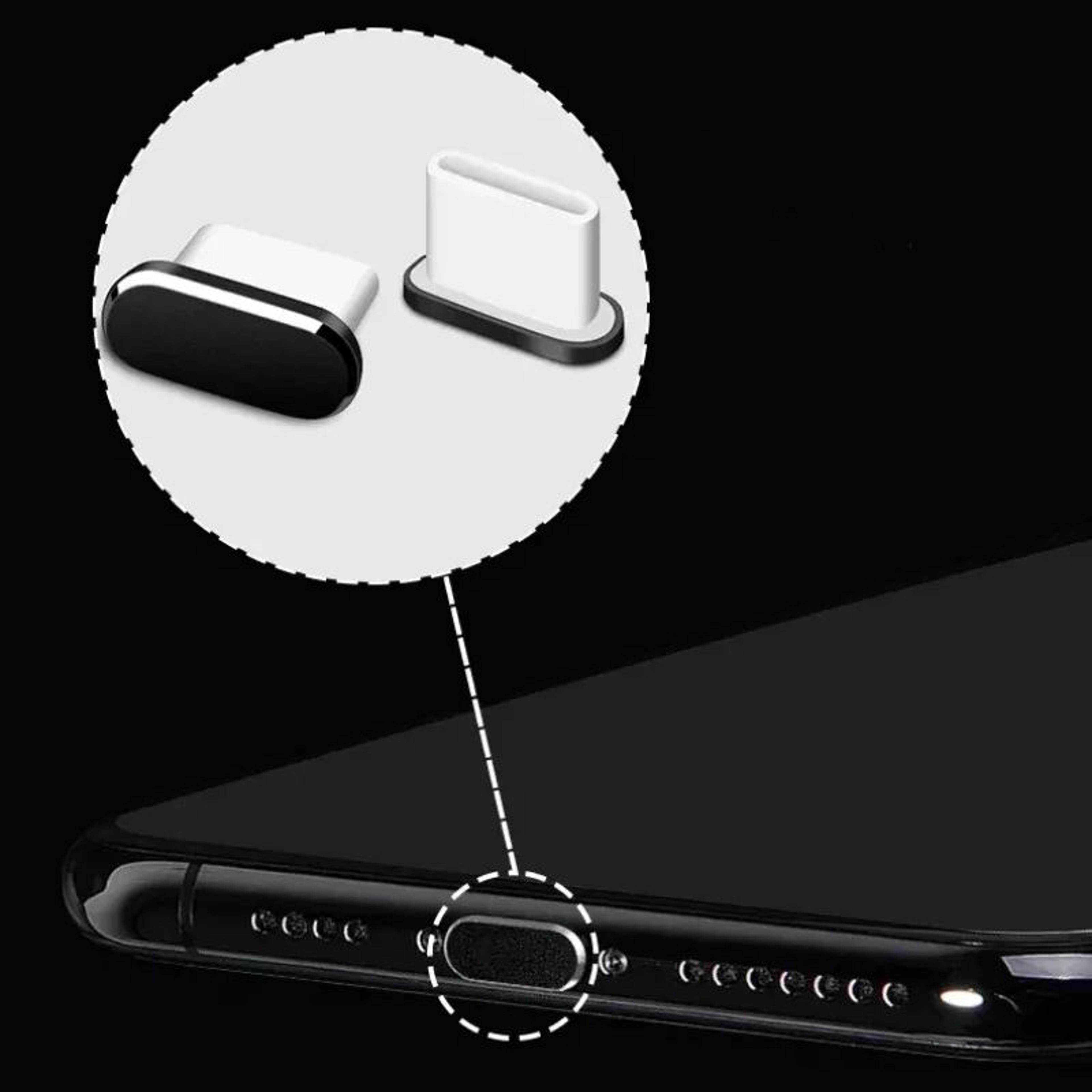 Universal Phone Charging Port Cleaner And Dust Plug Set 4