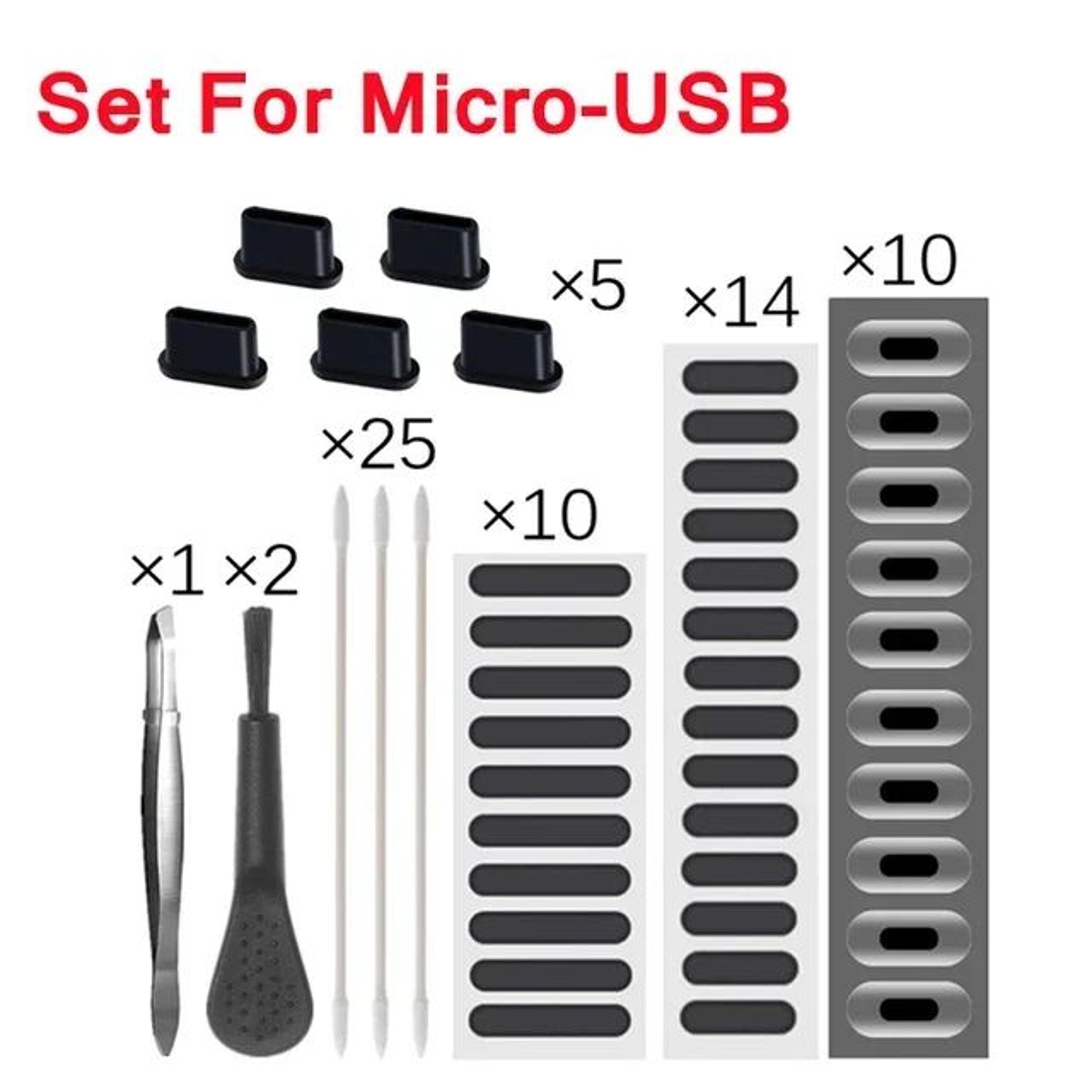 Universal Phone Speaker And Charging Port Protection Kit 8