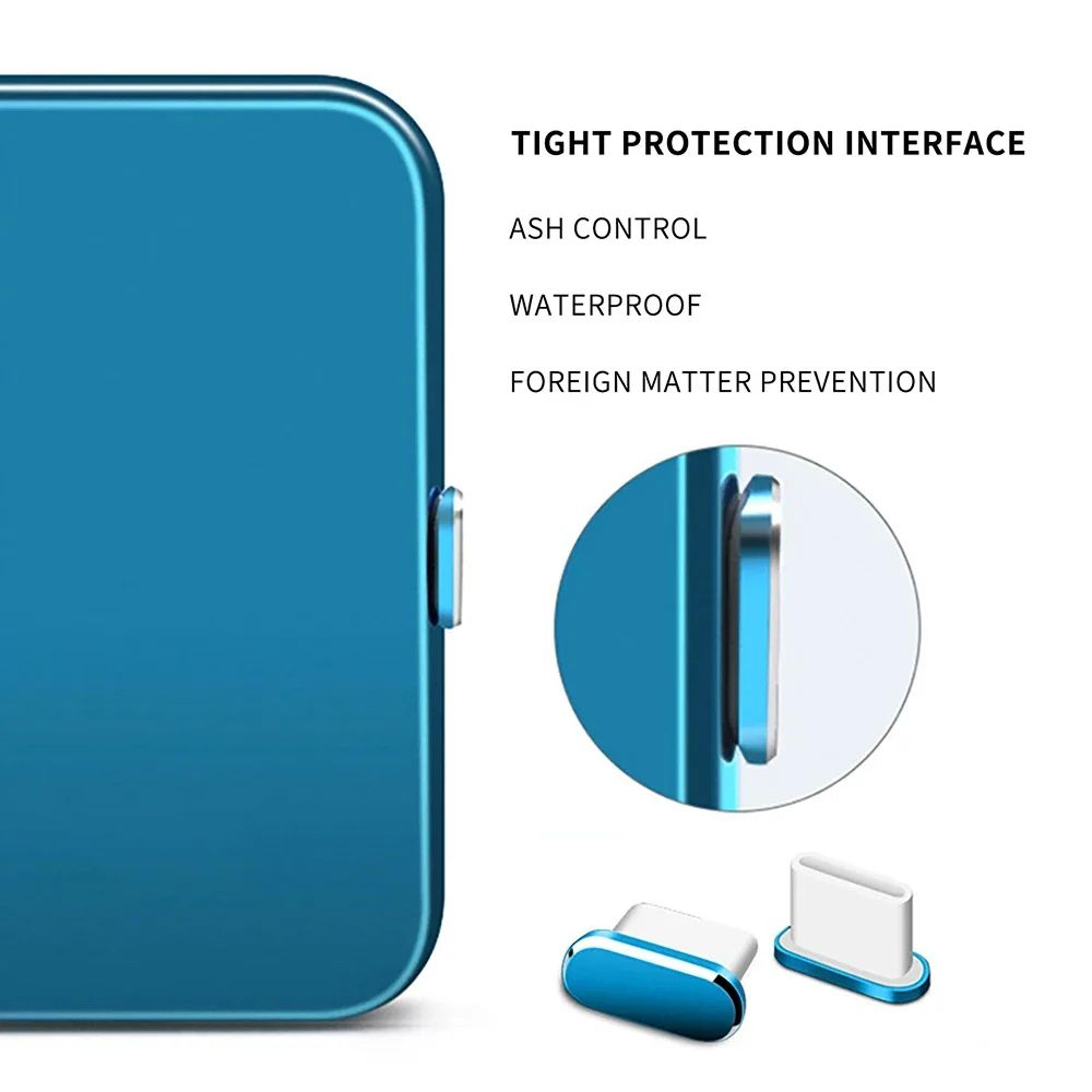 Aluminum USB C Charging Port Dust Protector 2