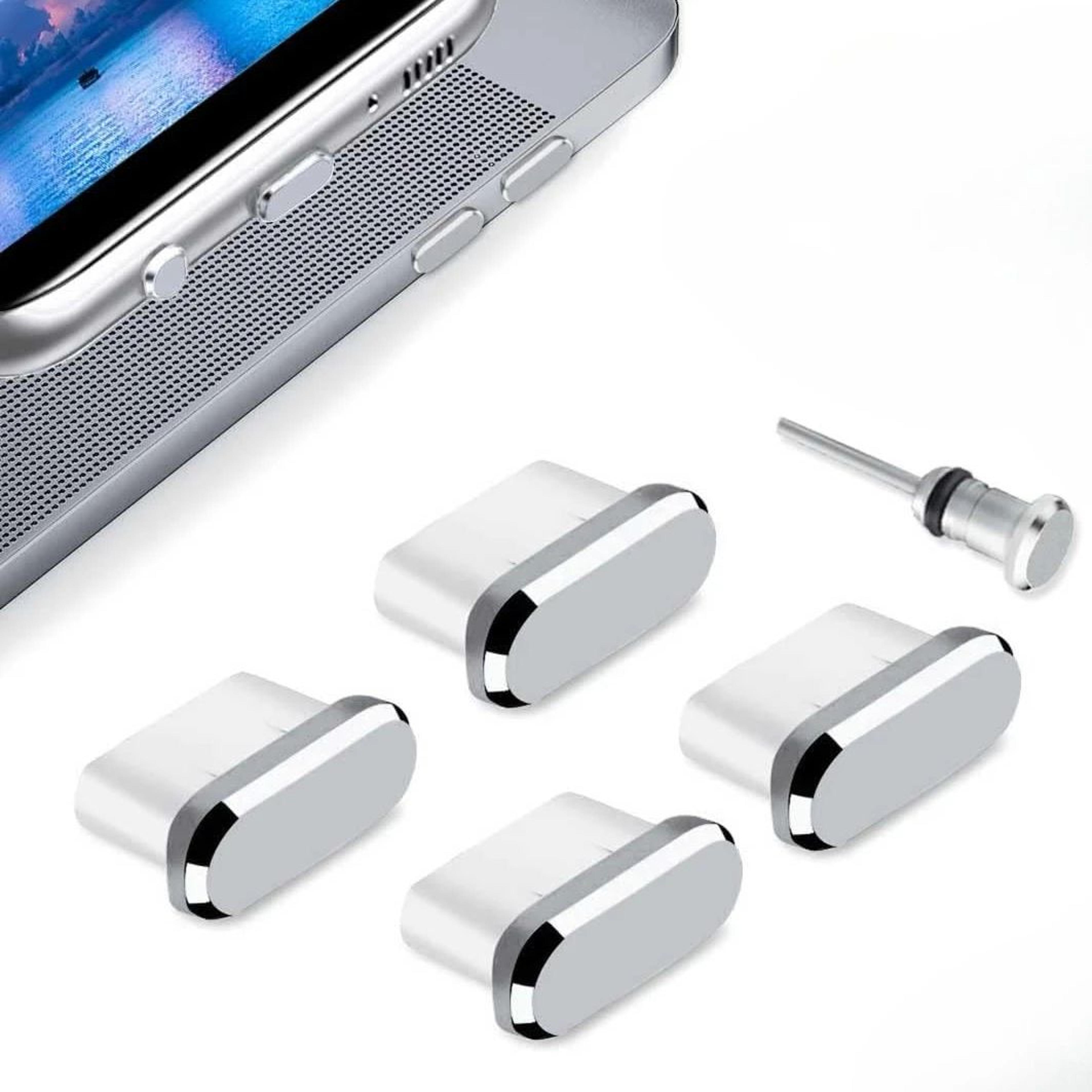 4 Piece Anti Lost USB C Dust Plug Set 7