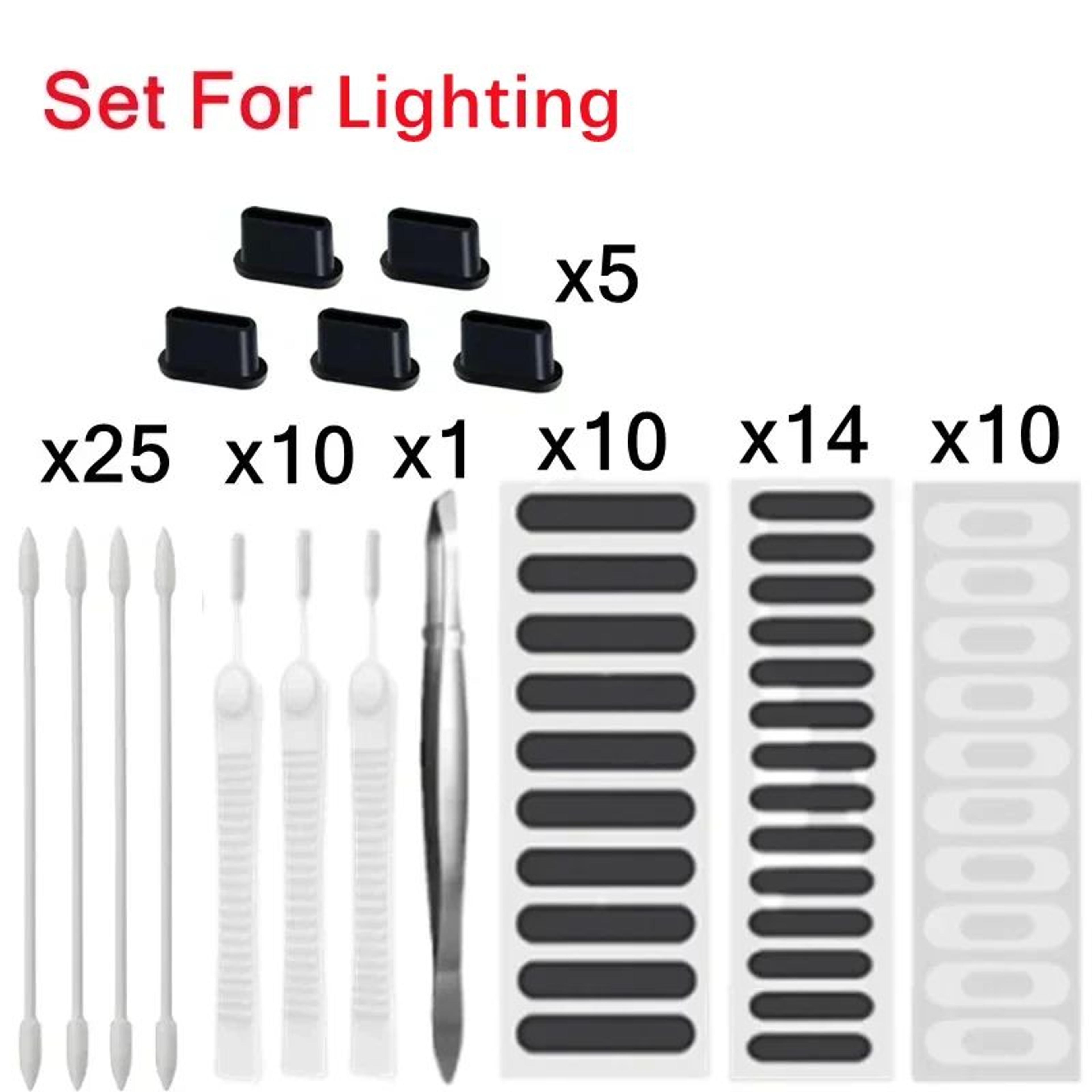 Universal Phone Speaker And Charging Port Dust Protection Kit 10