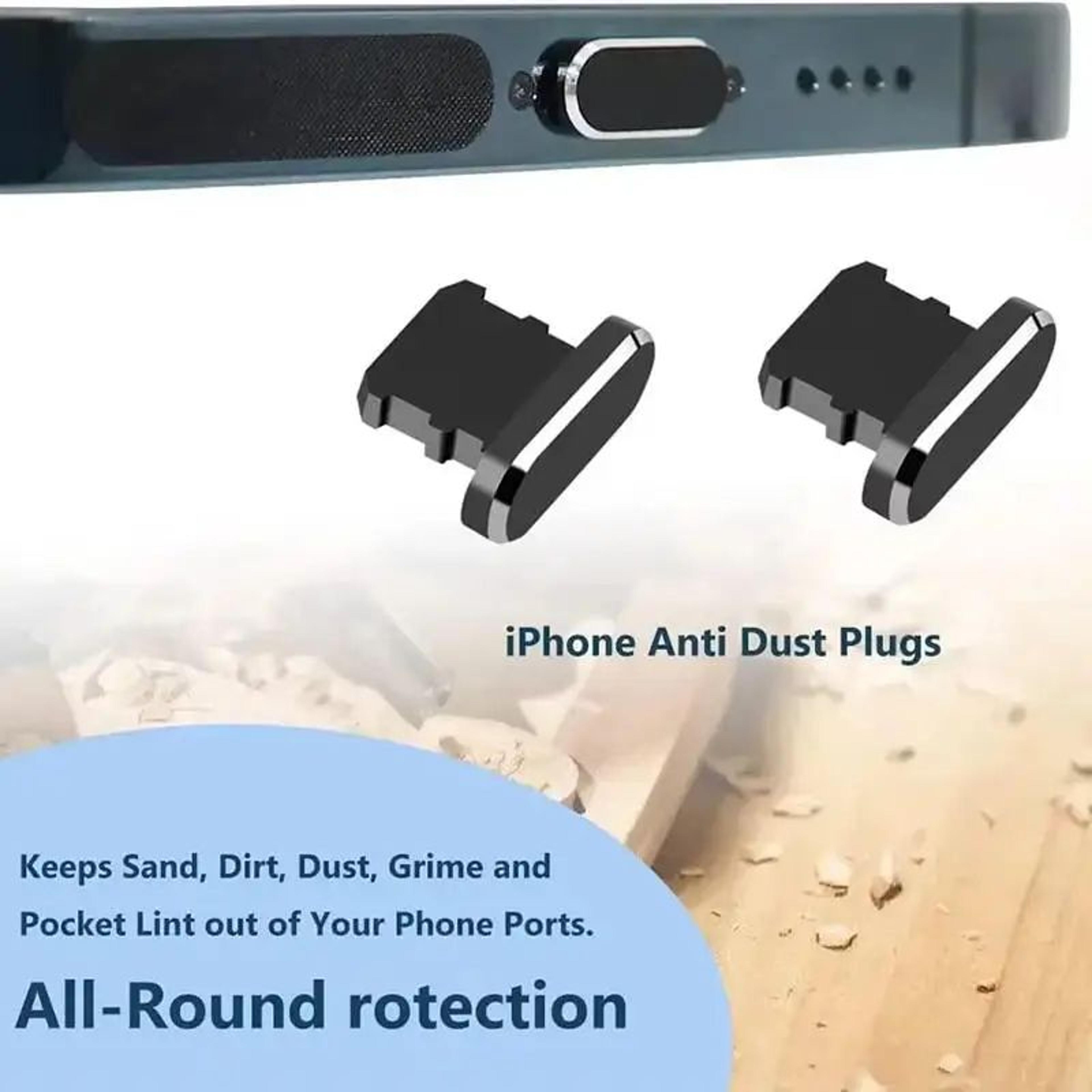 USB C Charging Port Dust Plug And Cleaning Brush Set 1
