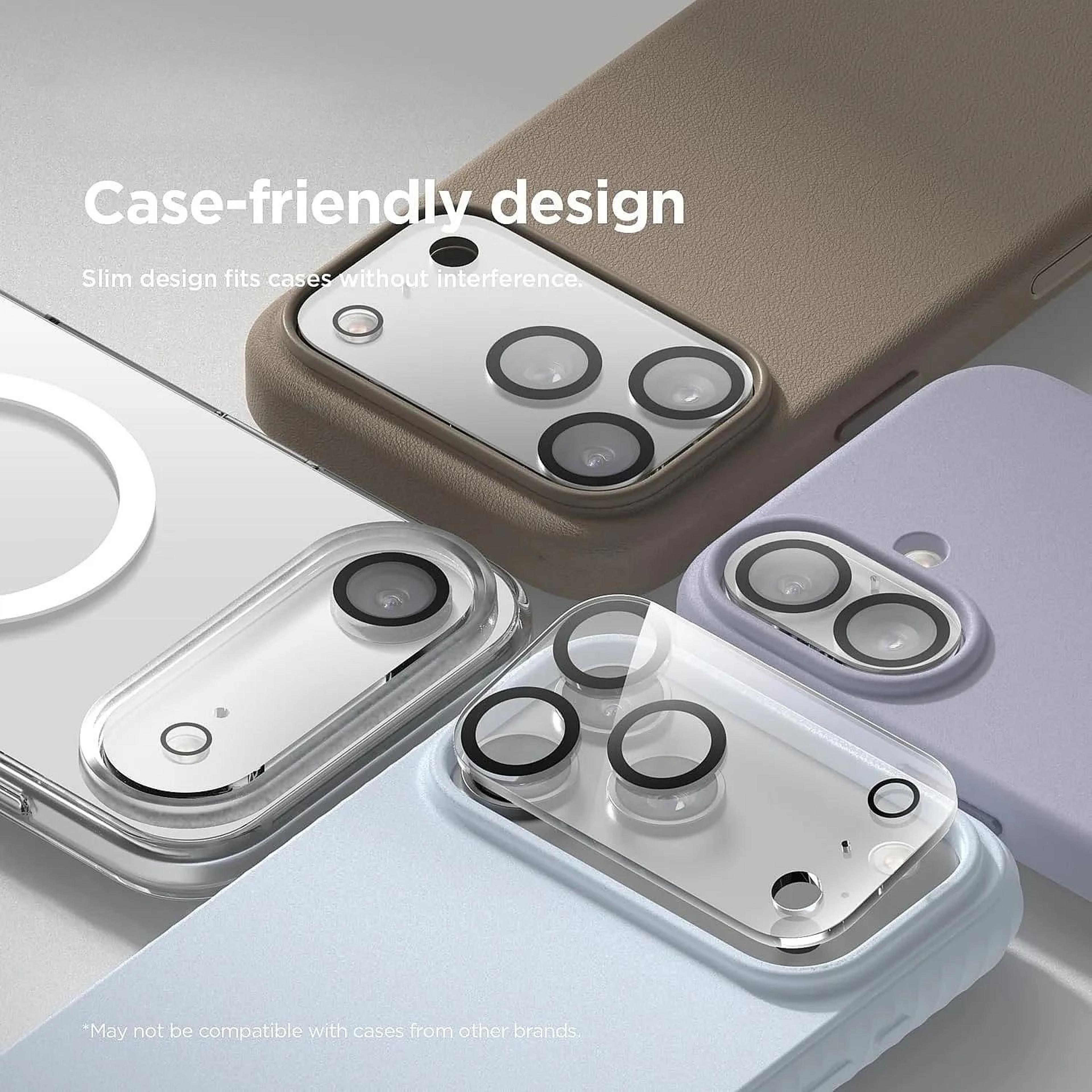 IPhone 17 Camera Lens Protector 3 Pack Tempered Glass 2