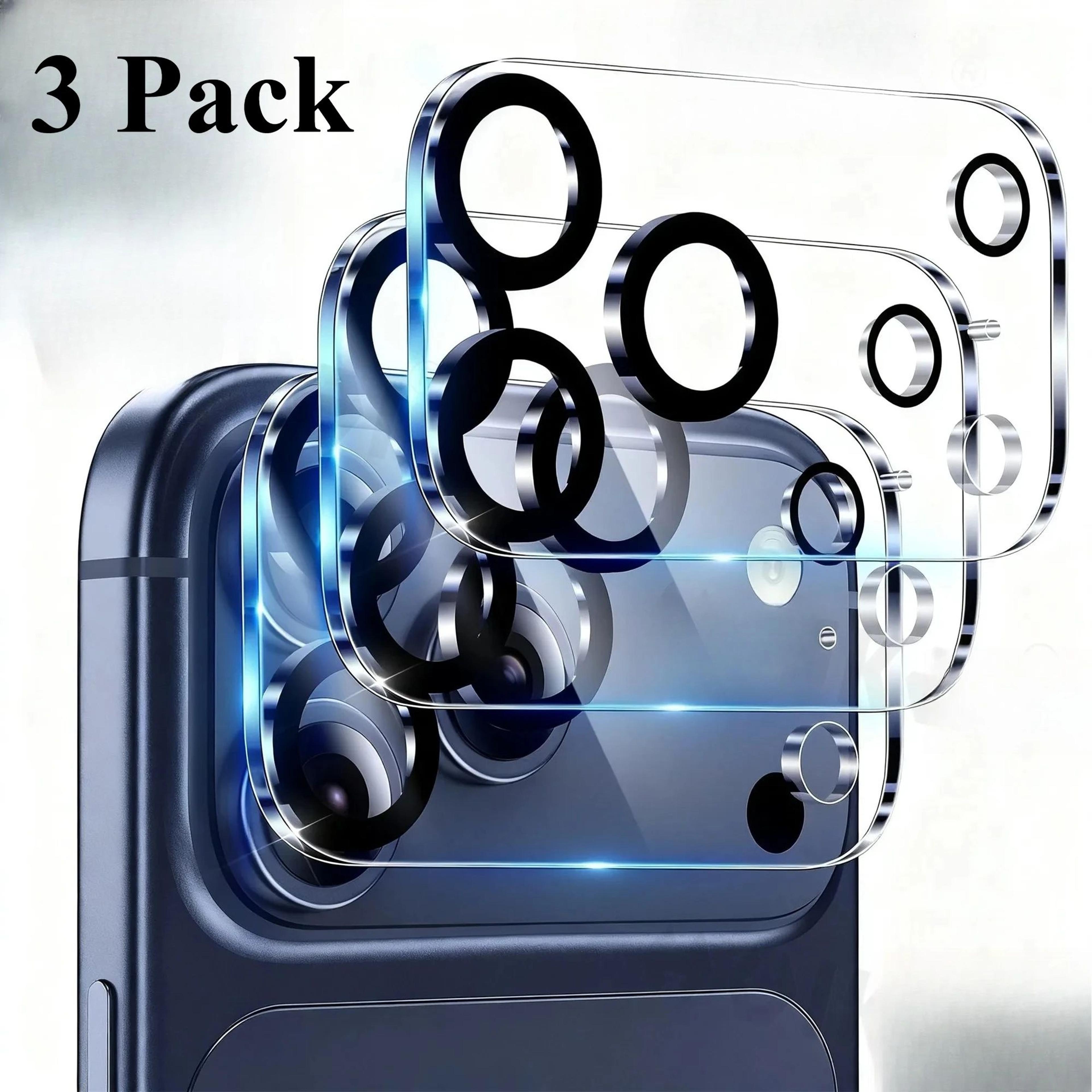 IPhone 17 Camera Lens Protector 3 Pack Tempered Glass 3