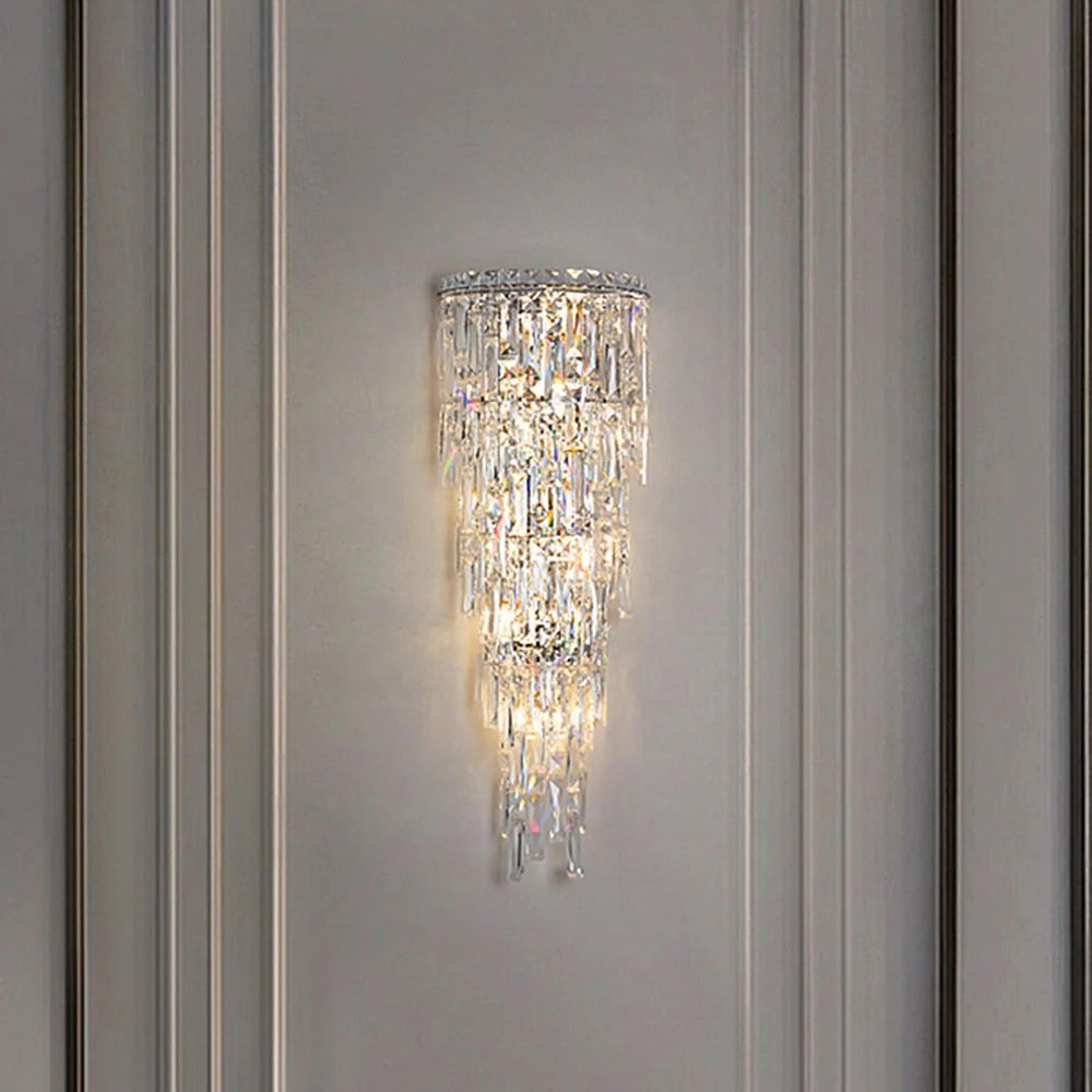 Modern Crystal Wall Lamp Luxury Indoor Sconce 2