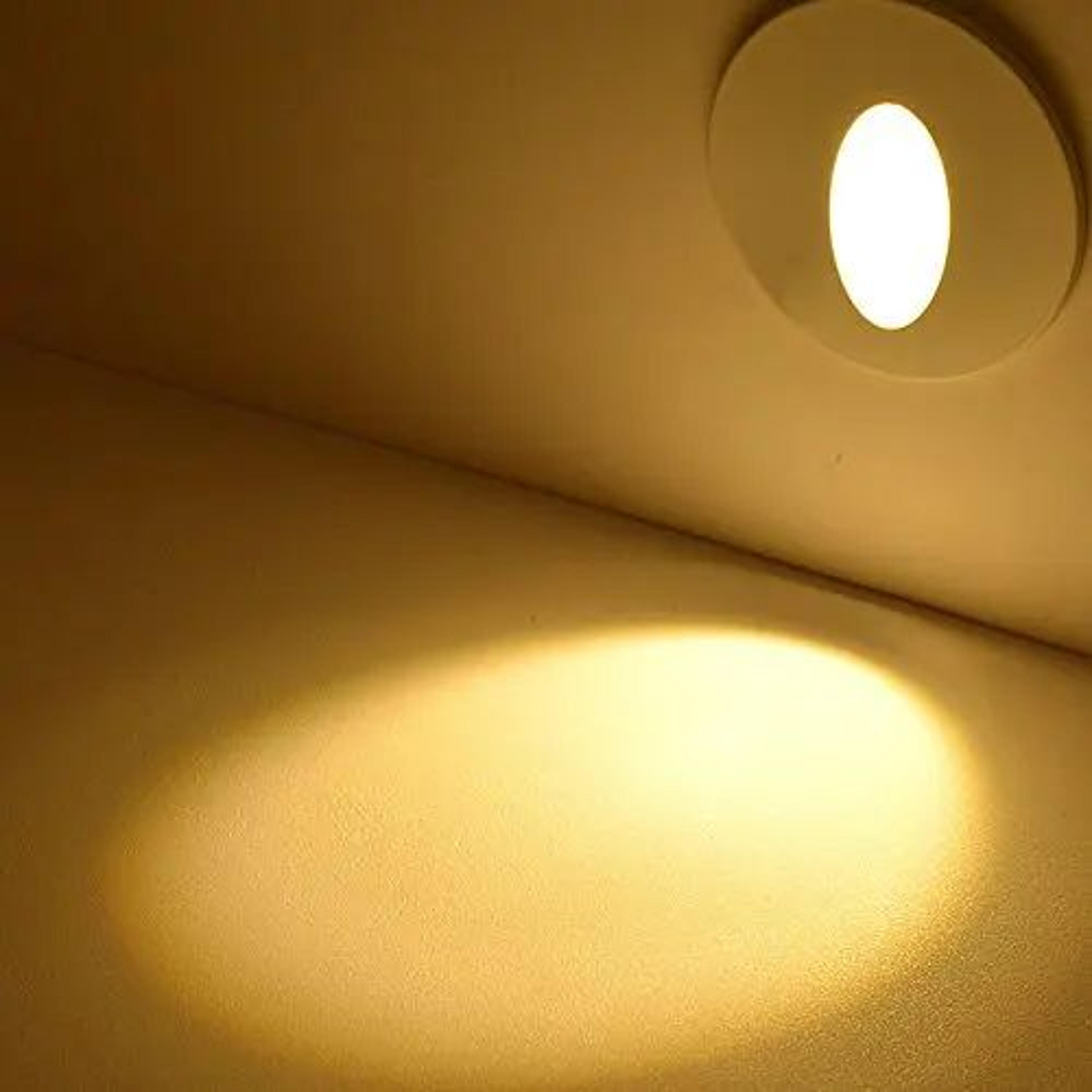 3W Recessed LED Stair Step Wall Light 1