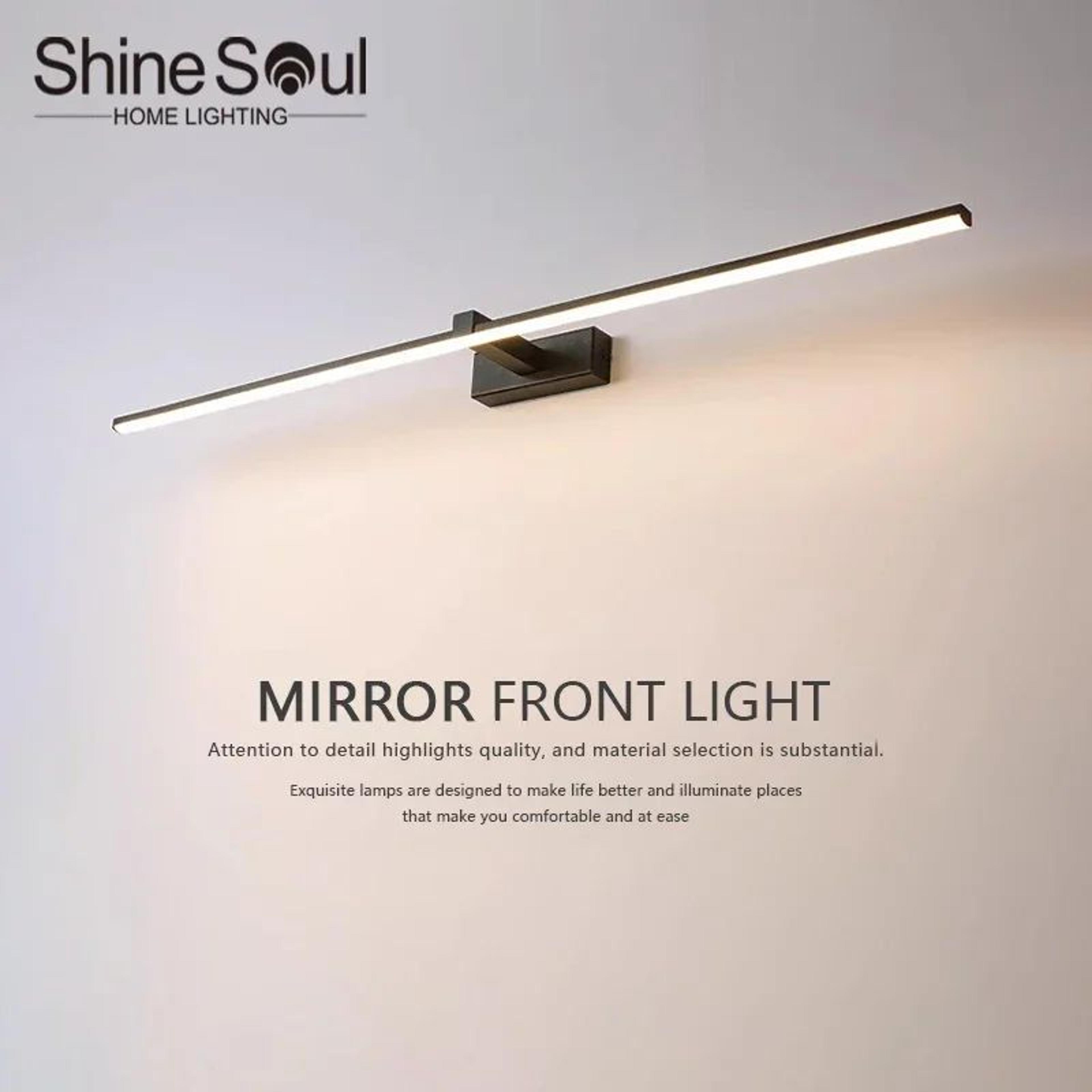 modern led bathroom mirror light