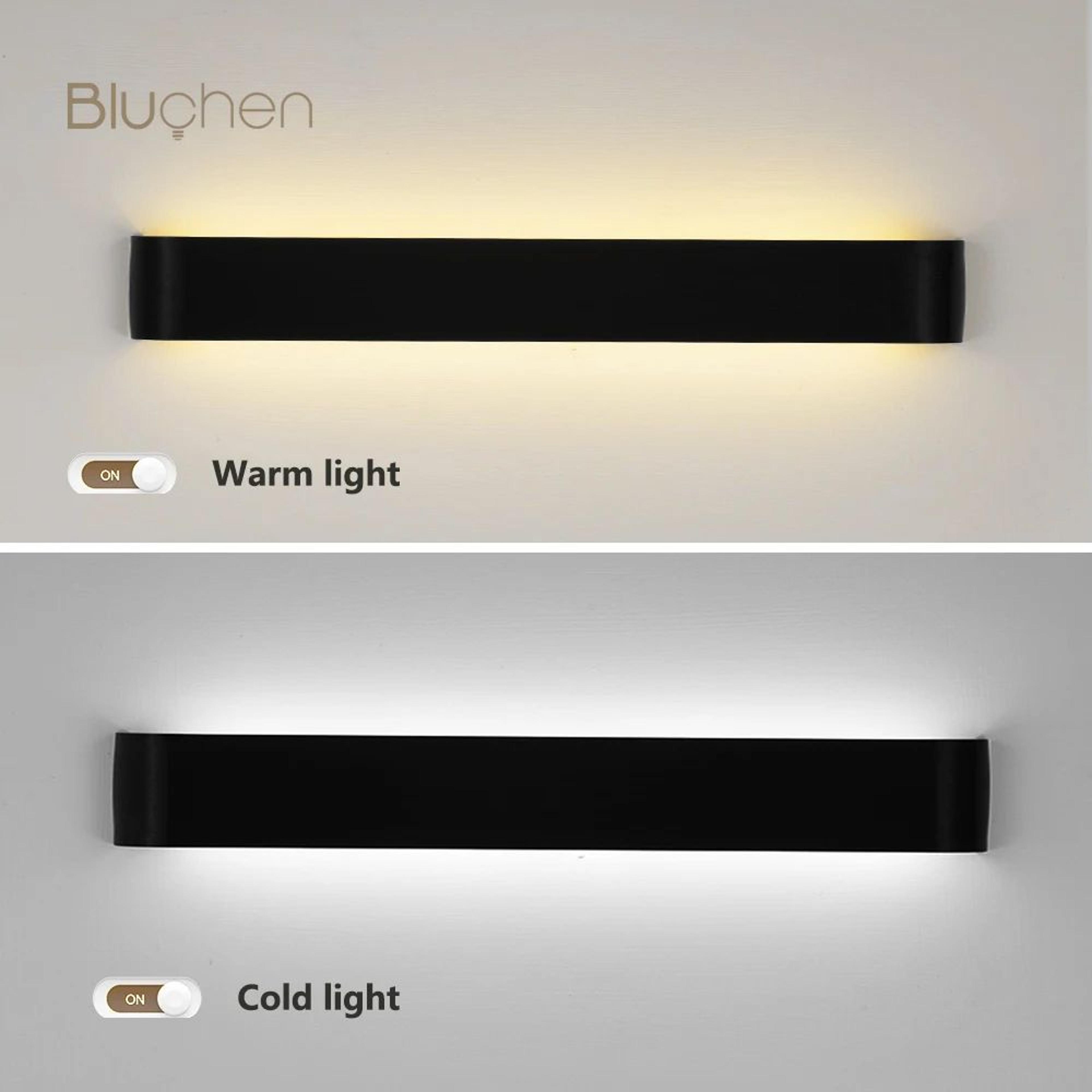Modern Brushed Aluminum LED Wall Sconce 3