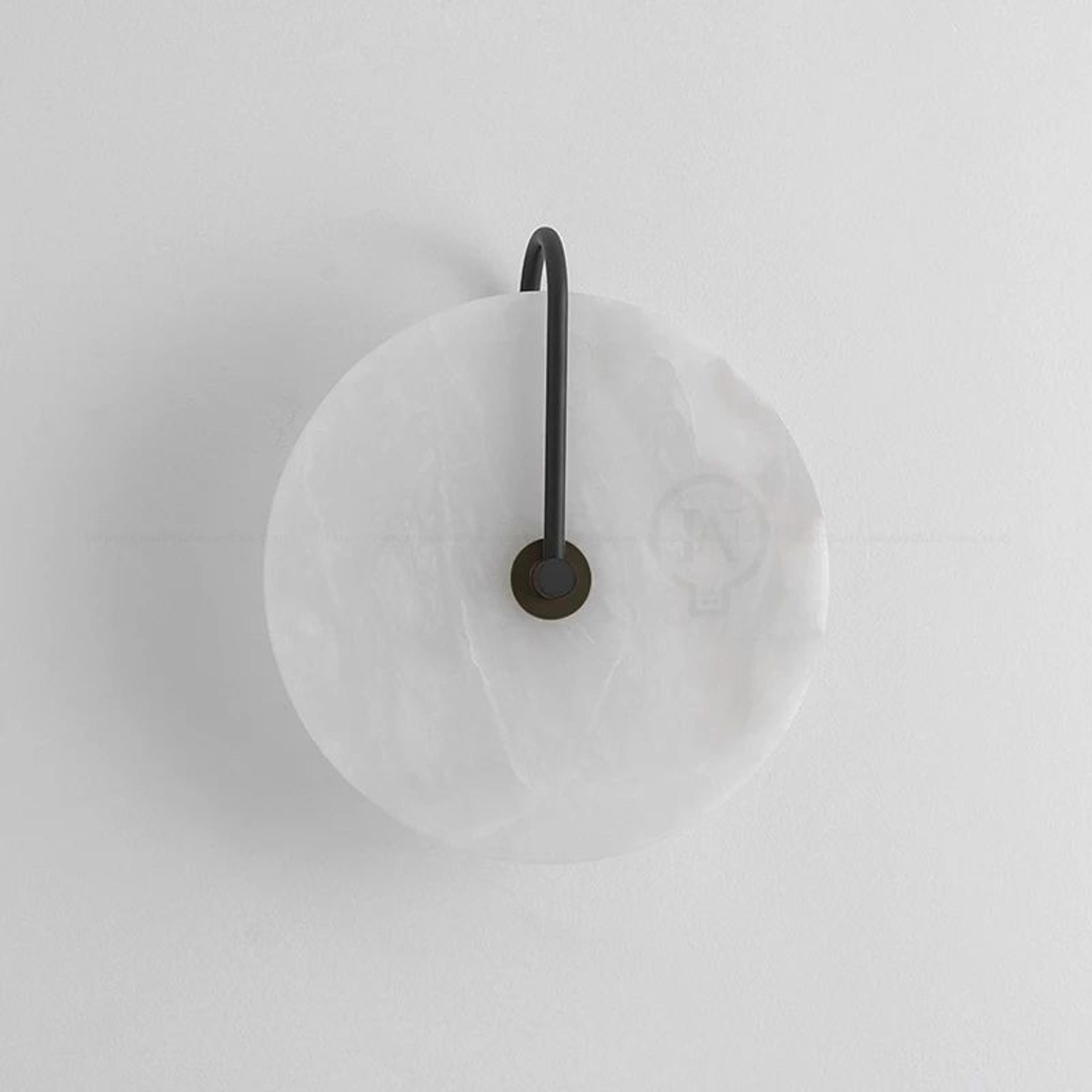 Nordic Circular Marble LED Wall Lamp 5