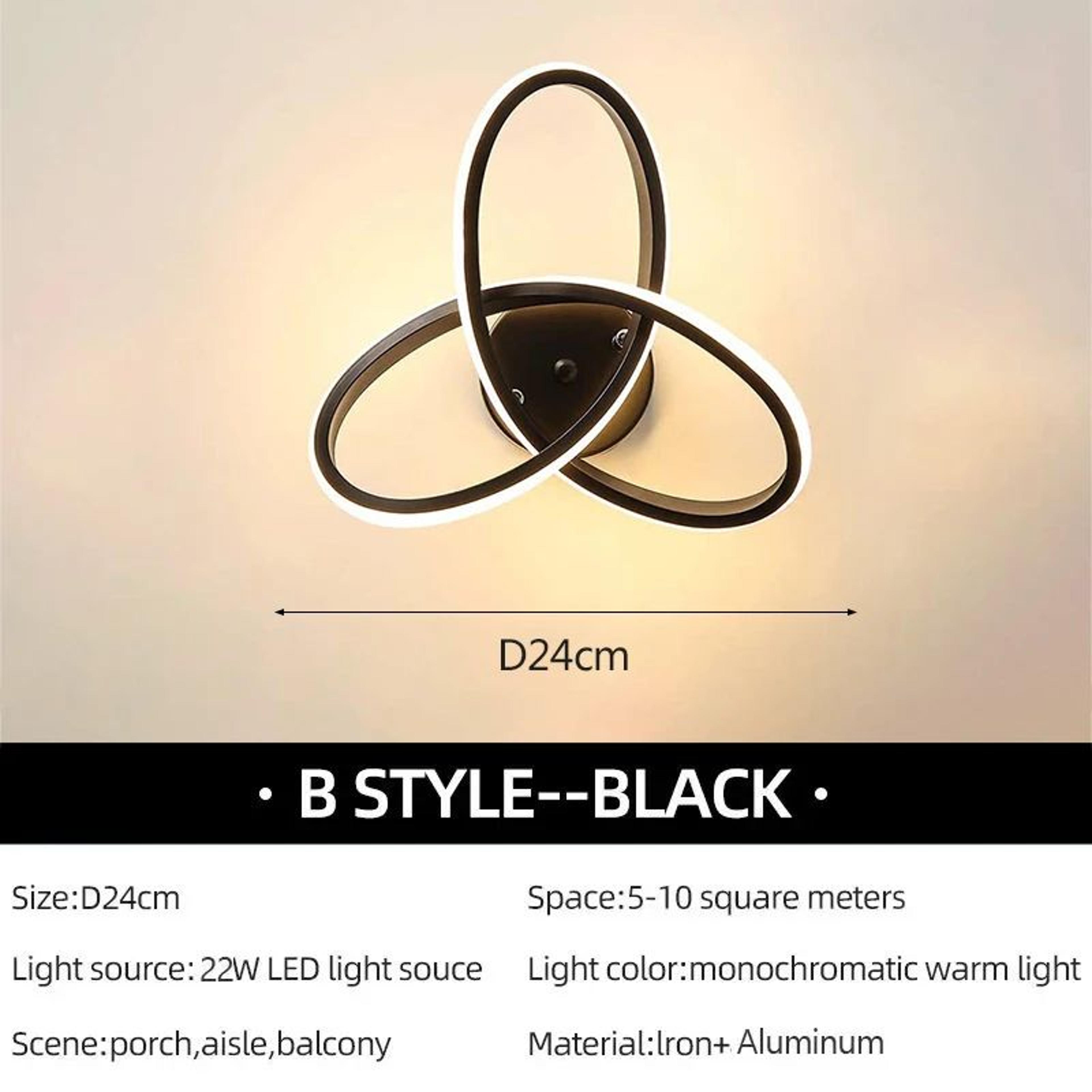 Modern Geometric LED Wall Lamp 6