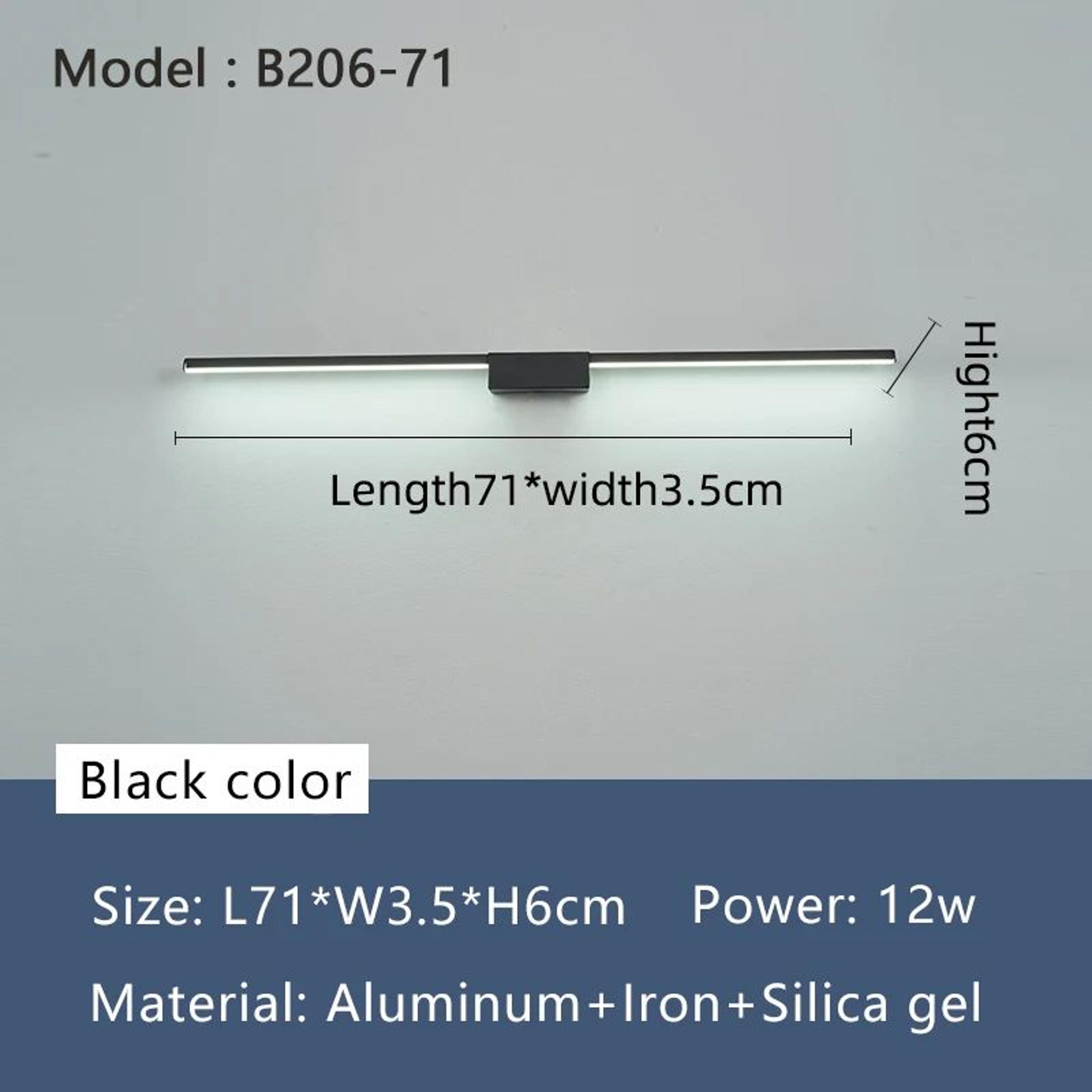 NEO Gleam Modern LED Bathroom Mirror Light 6