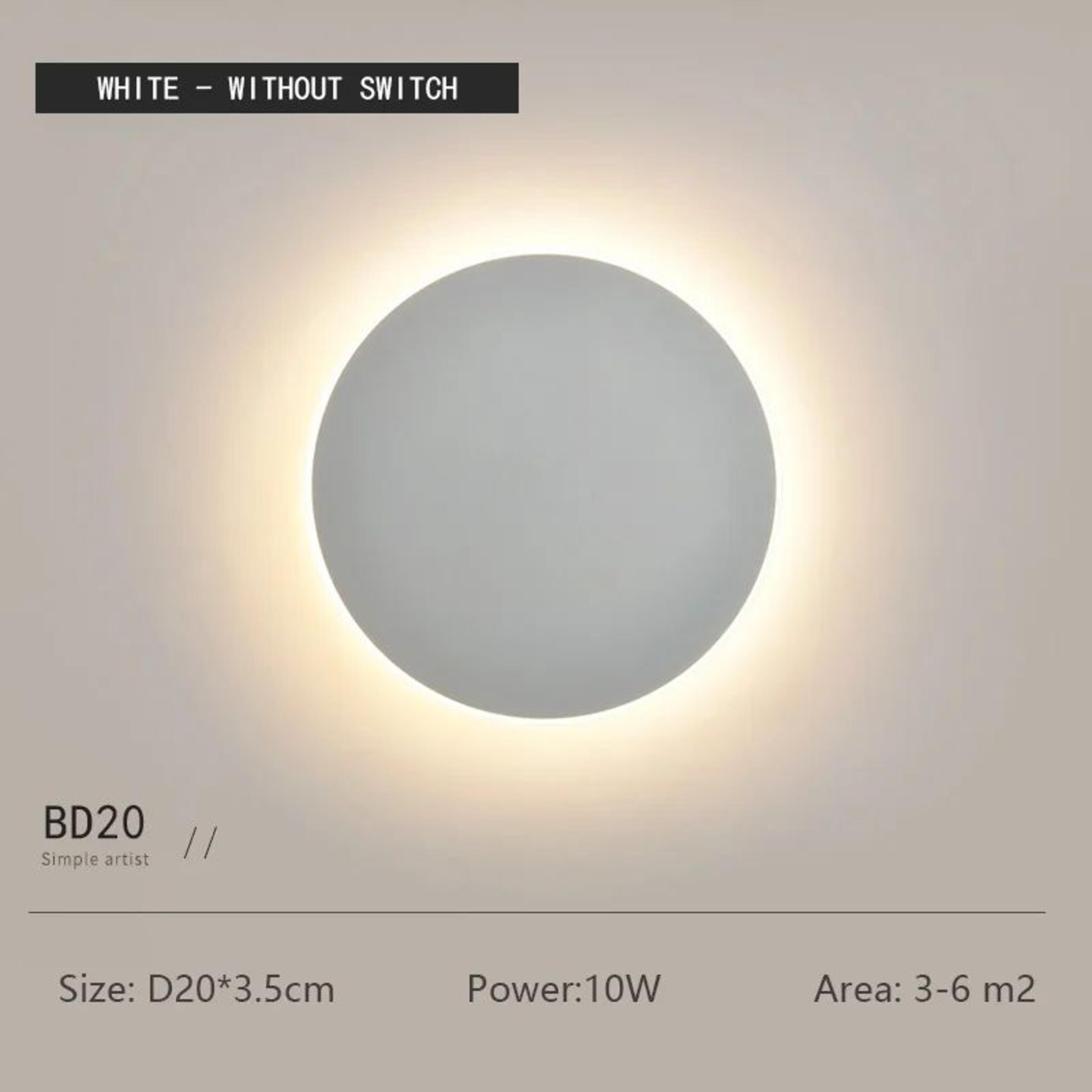 Modern Solar Eclipse LED Wall Lamp 9