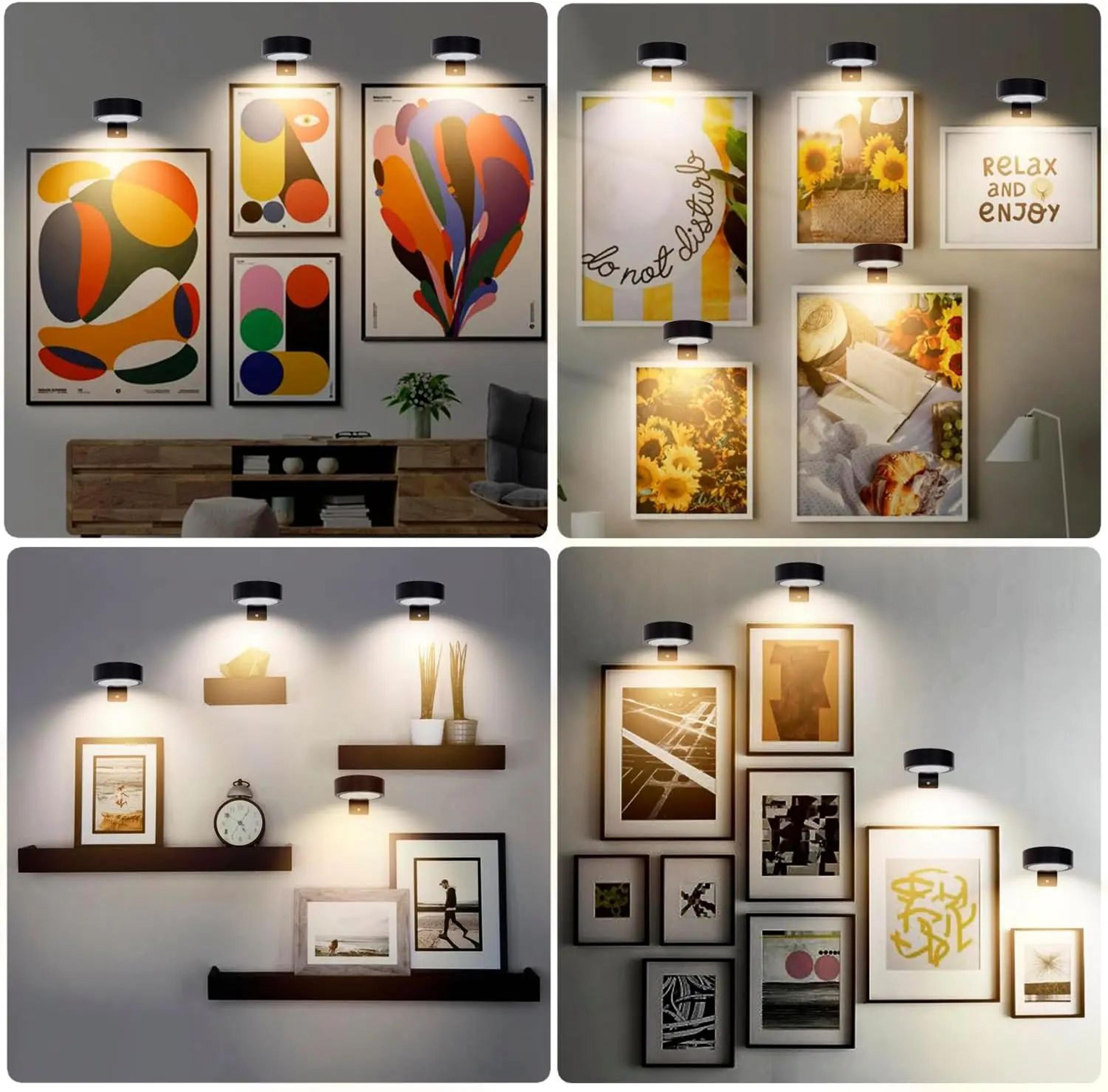 13 Color RGB Magnetic LED Picture Light 5