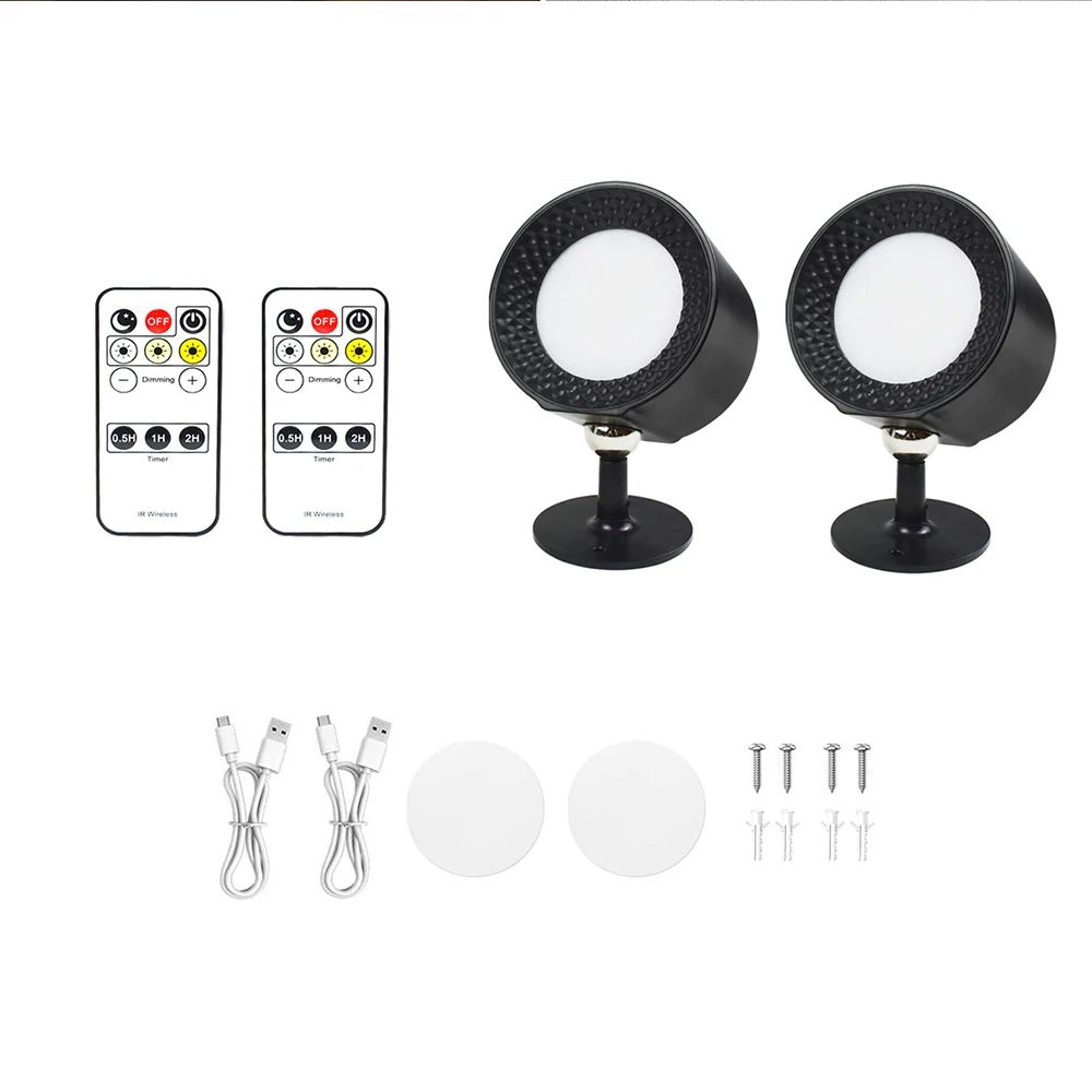 360 Rotating Rechargeable Magnetic LED Wall Light 6