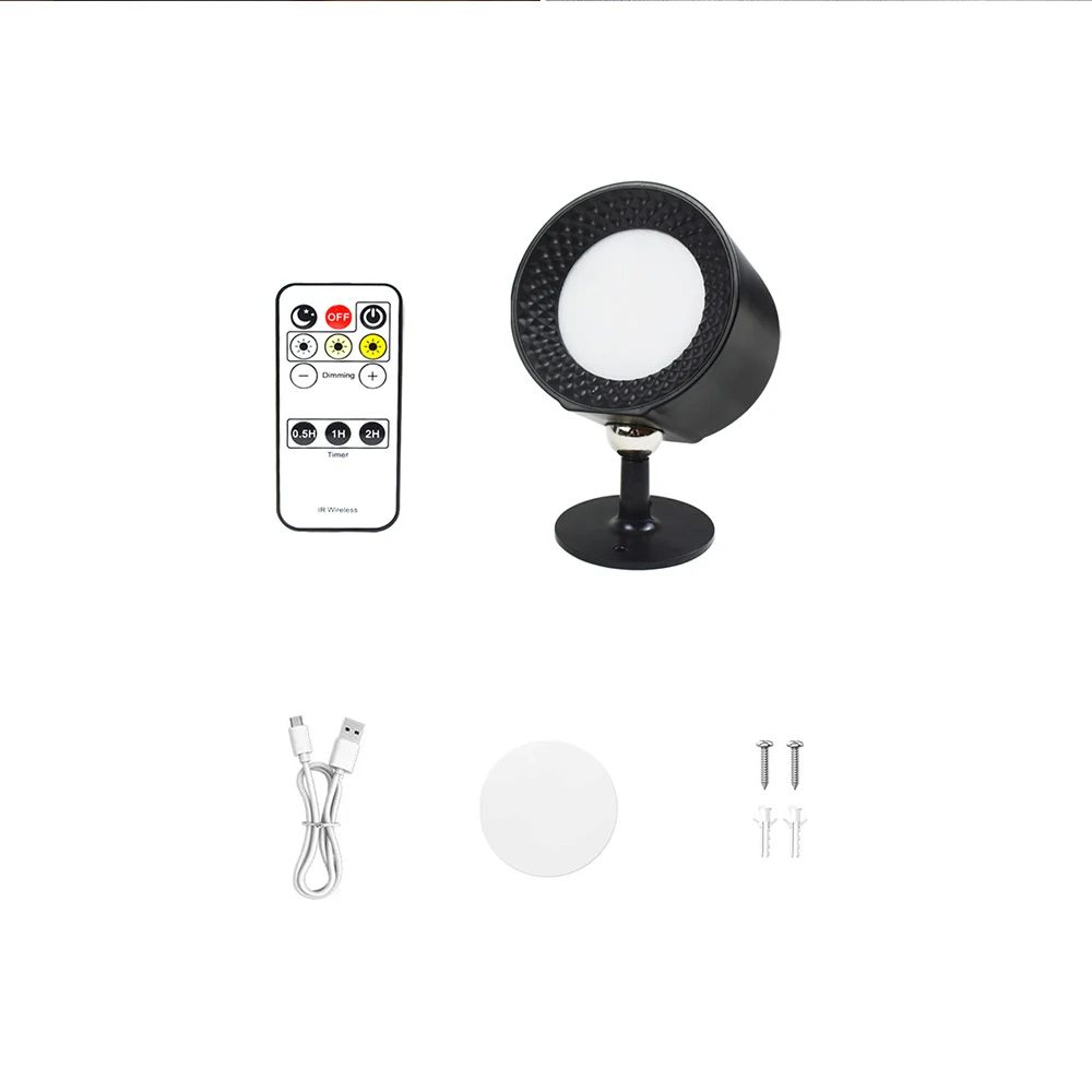 360 Rotating Rechargeable Magnetic LED Wall Light 7