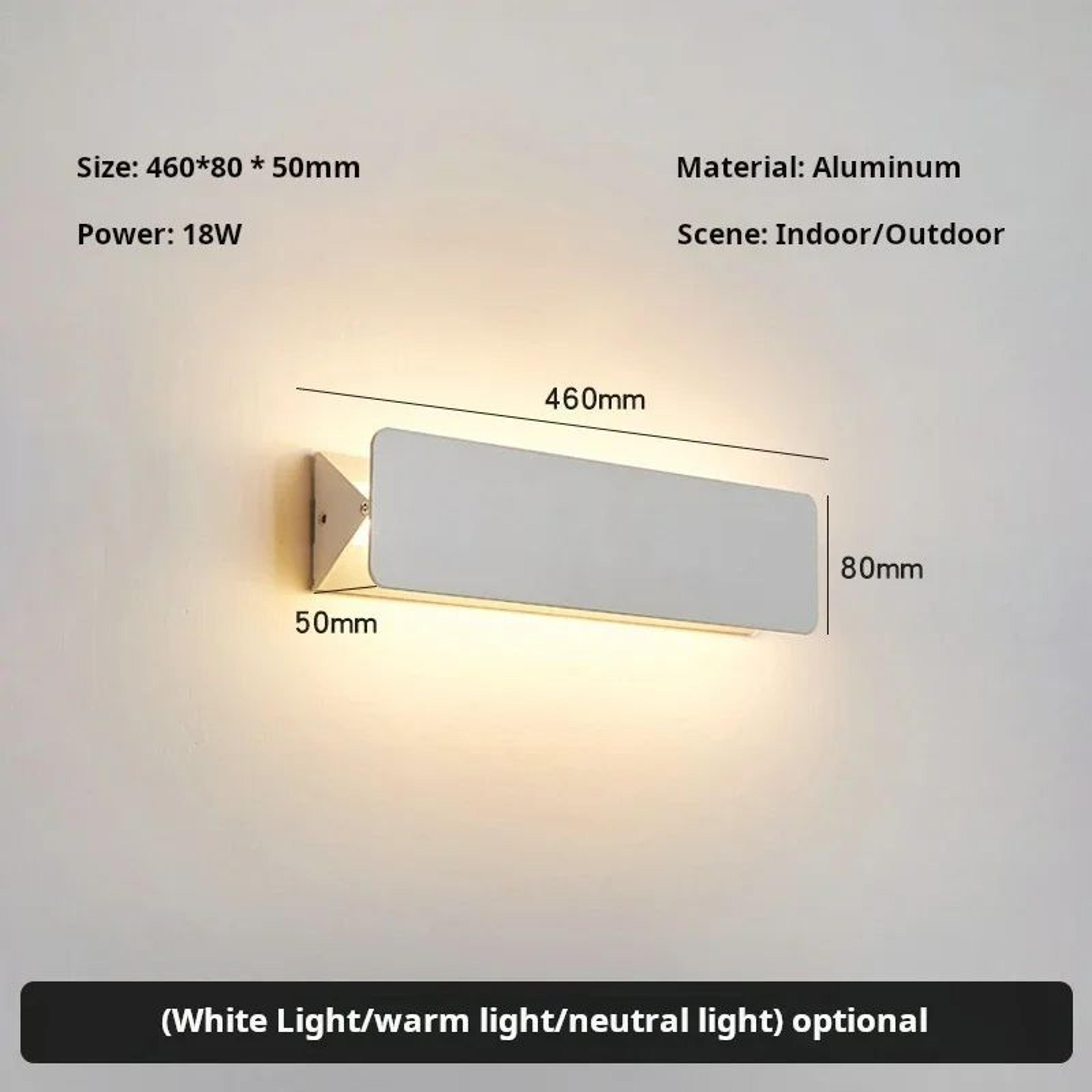 Modern Adjustable Aluminum LED Wall Light 9