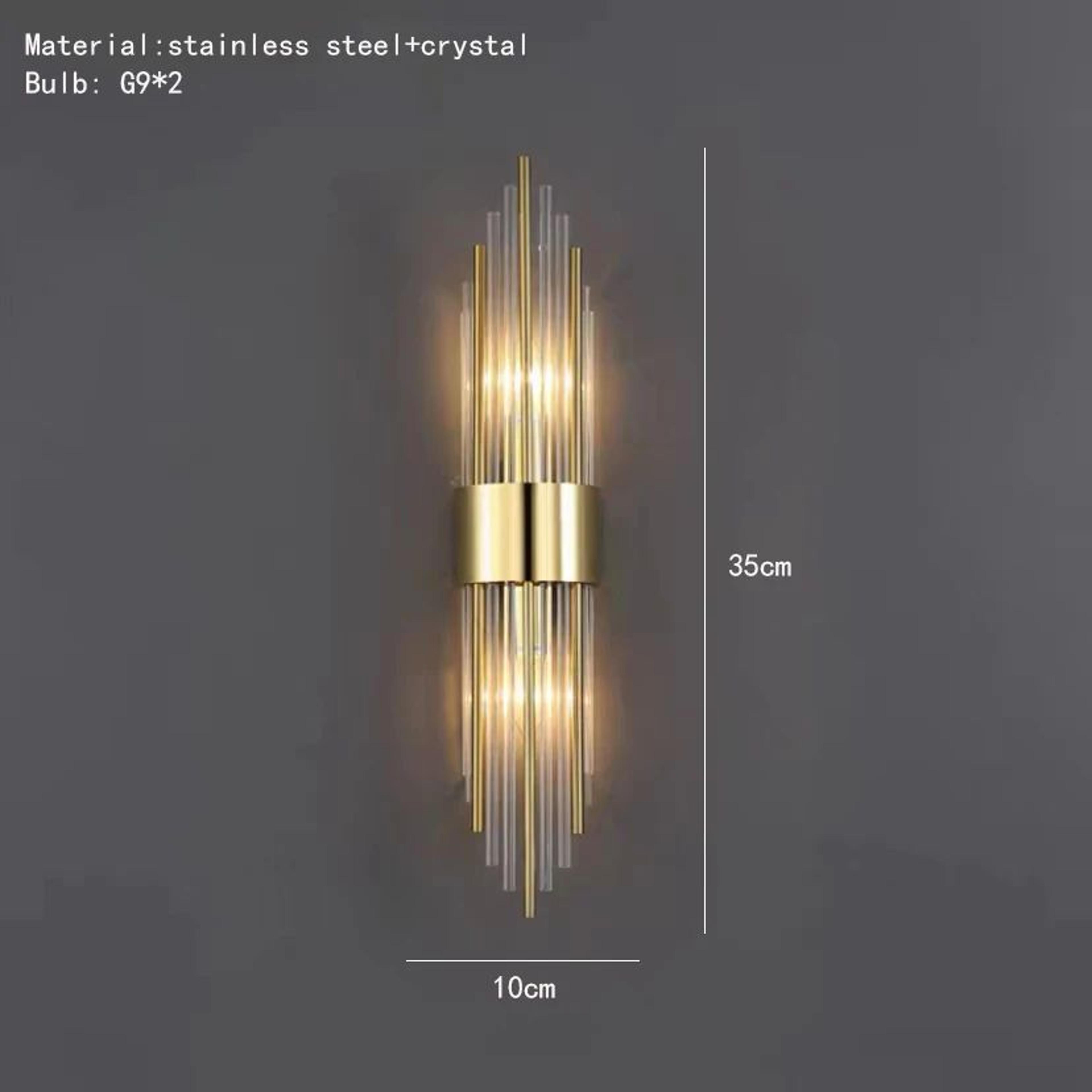 Modern Luxury Gold LED Wall Sconce 7