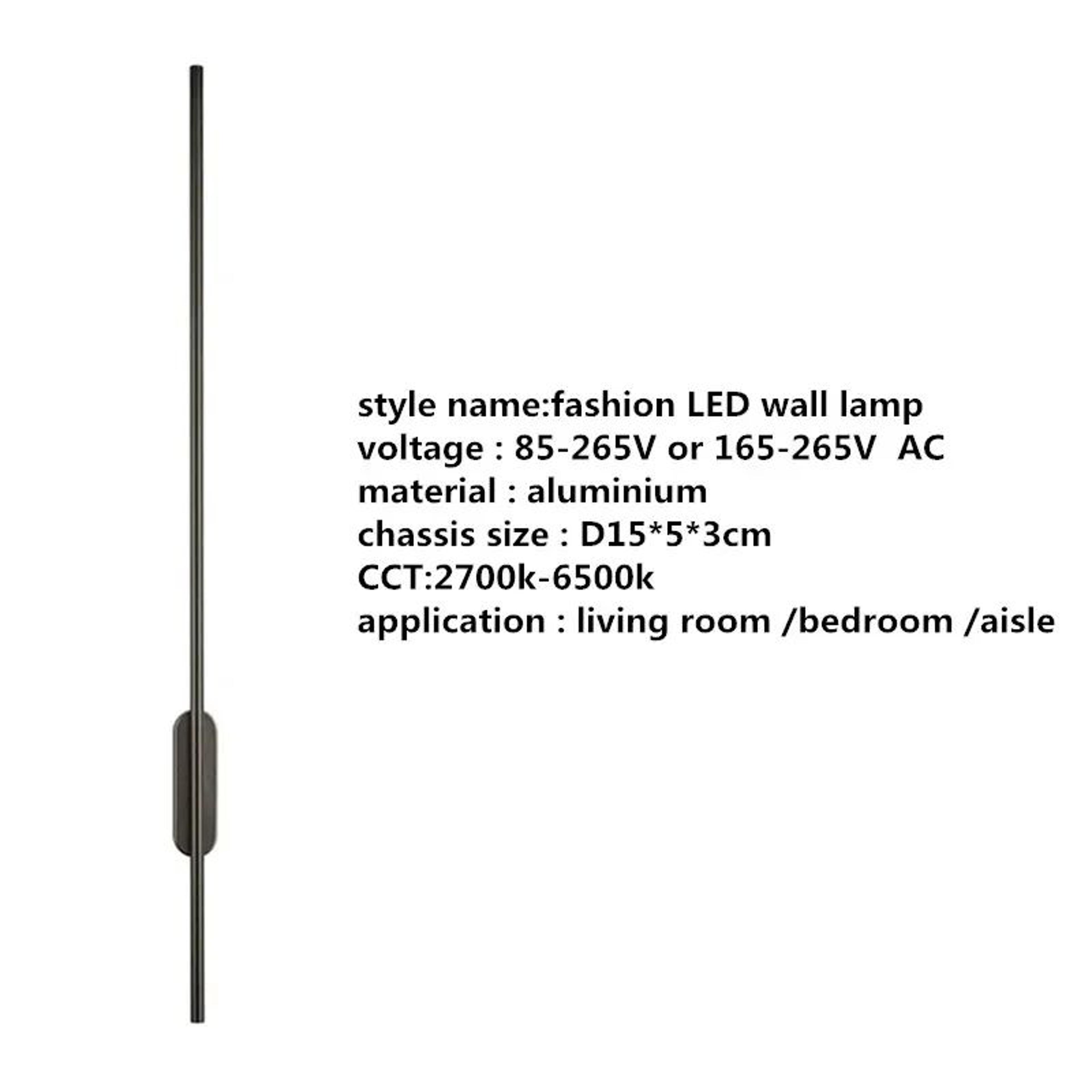 Modern Linear Tube LED Wall Sconce 12