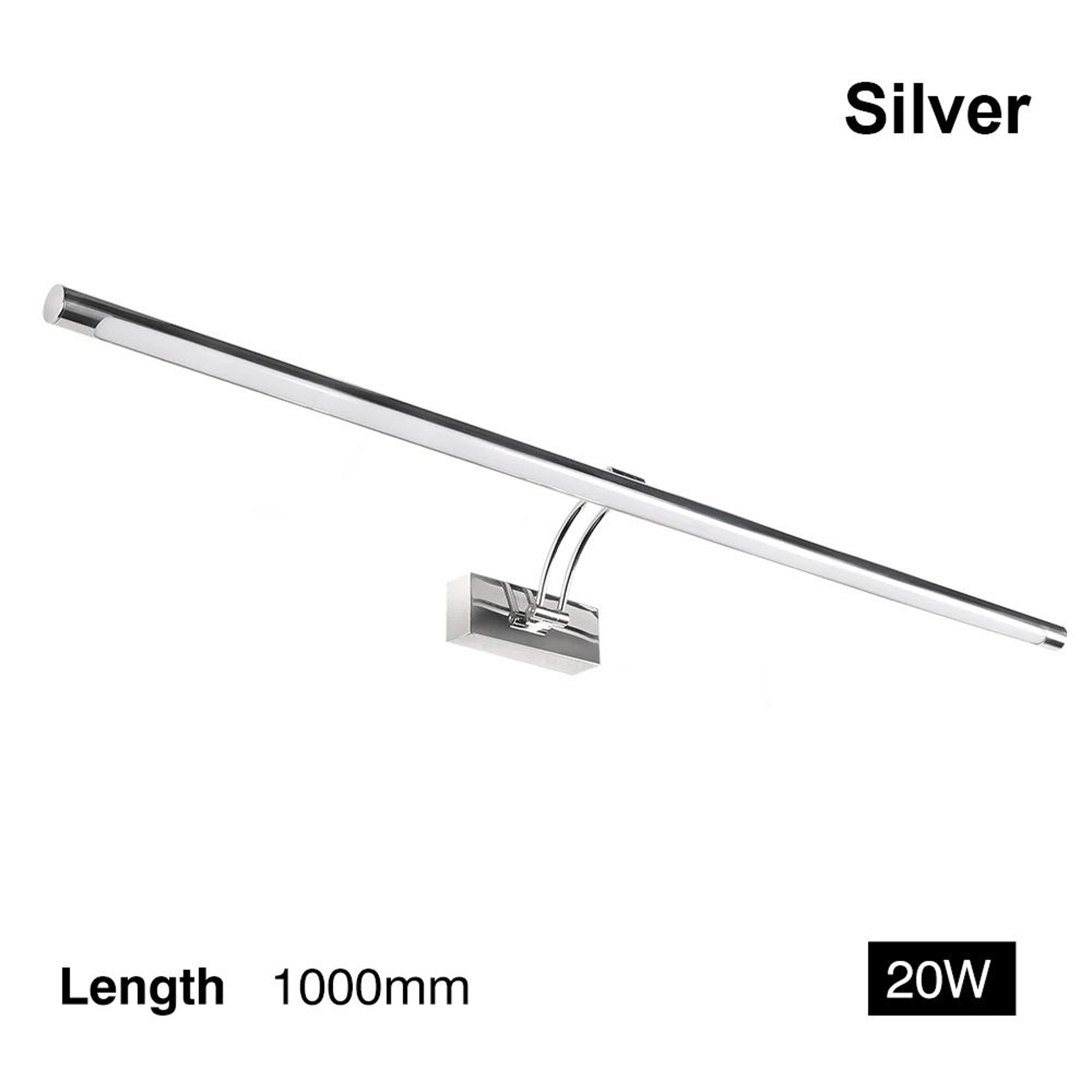 Modern Long LED Bathroom Mirror Light 9