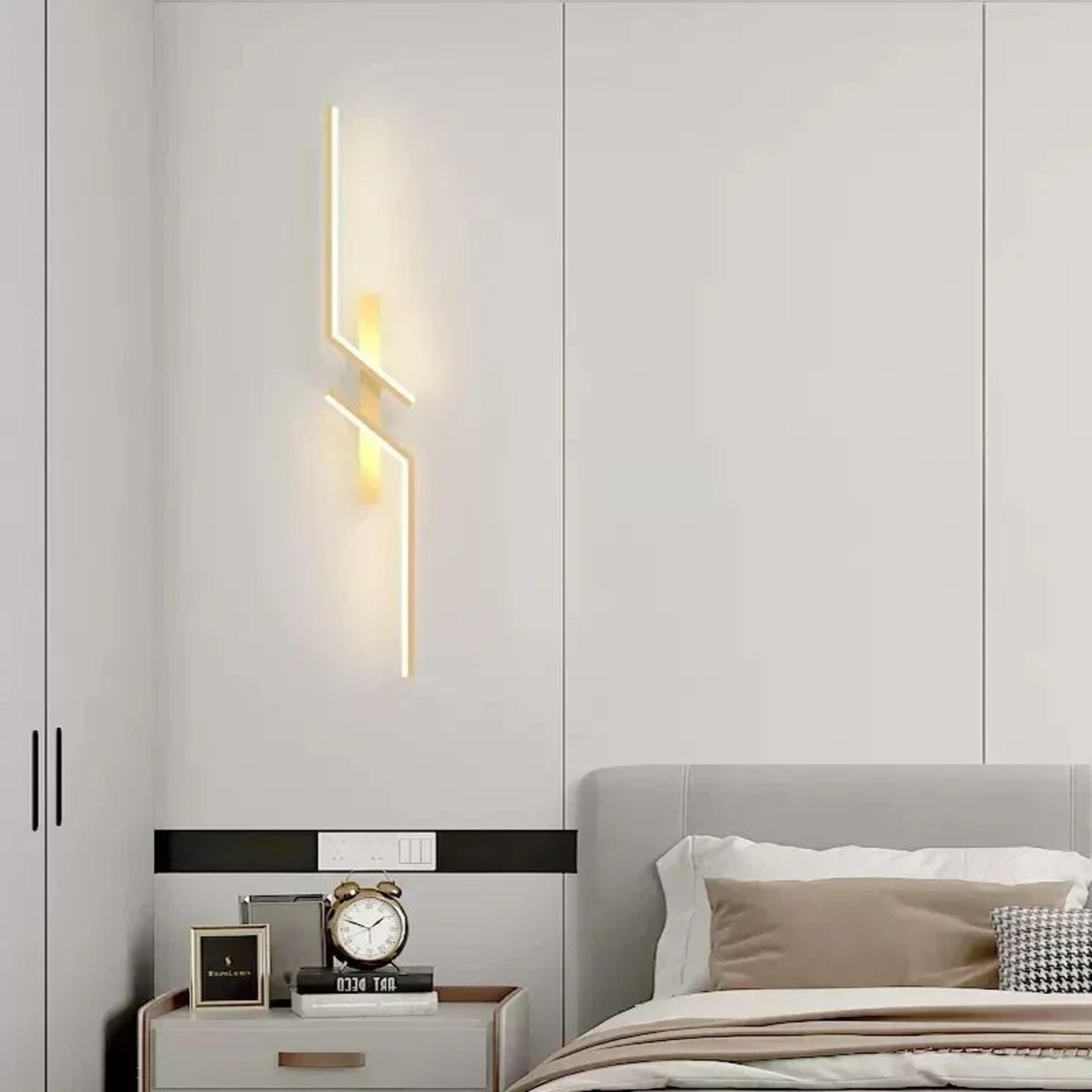 Modern Minimalist Black LED Wall Sconce 2