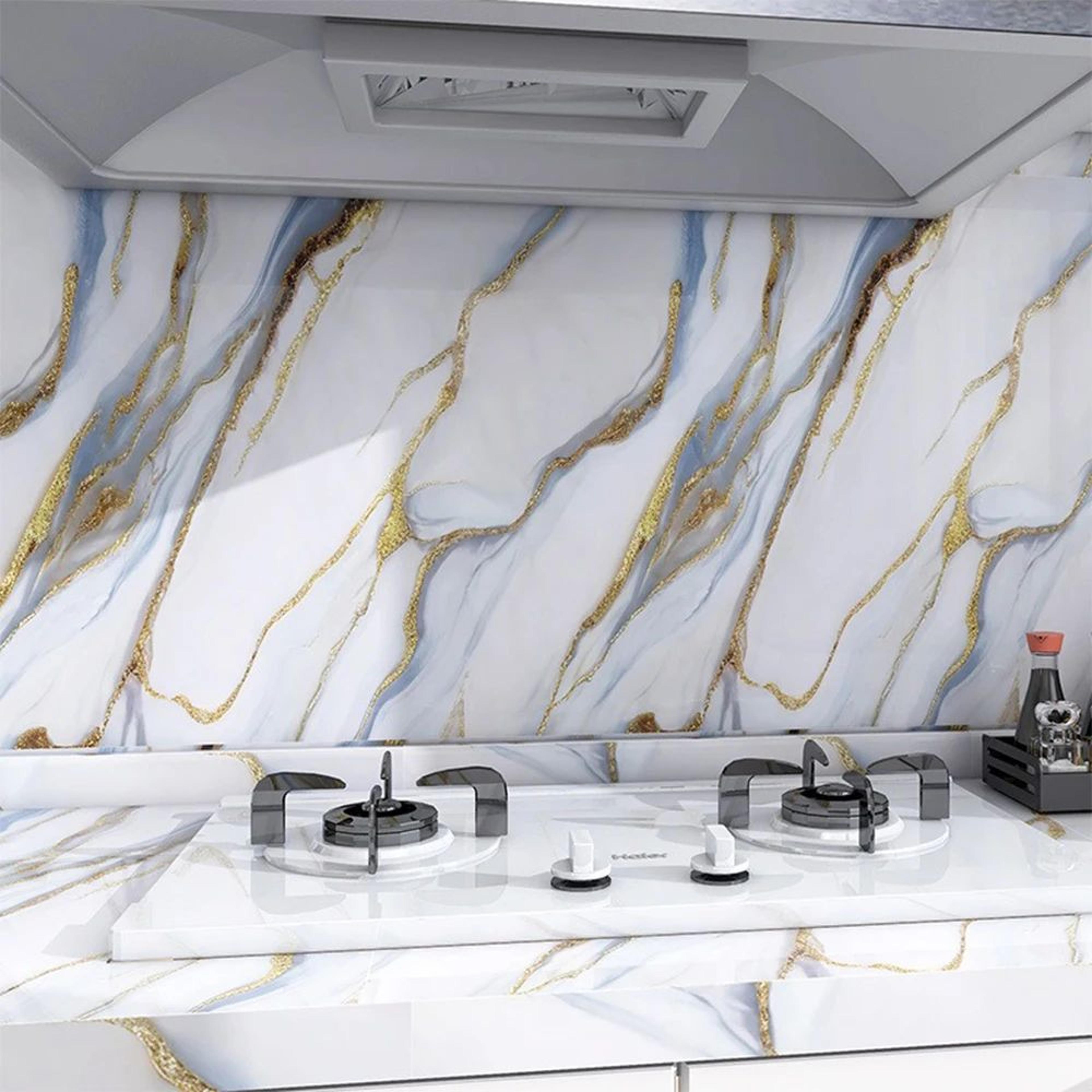 Marvelle Marble Self Adhesive Kitchen Wallpaper 4