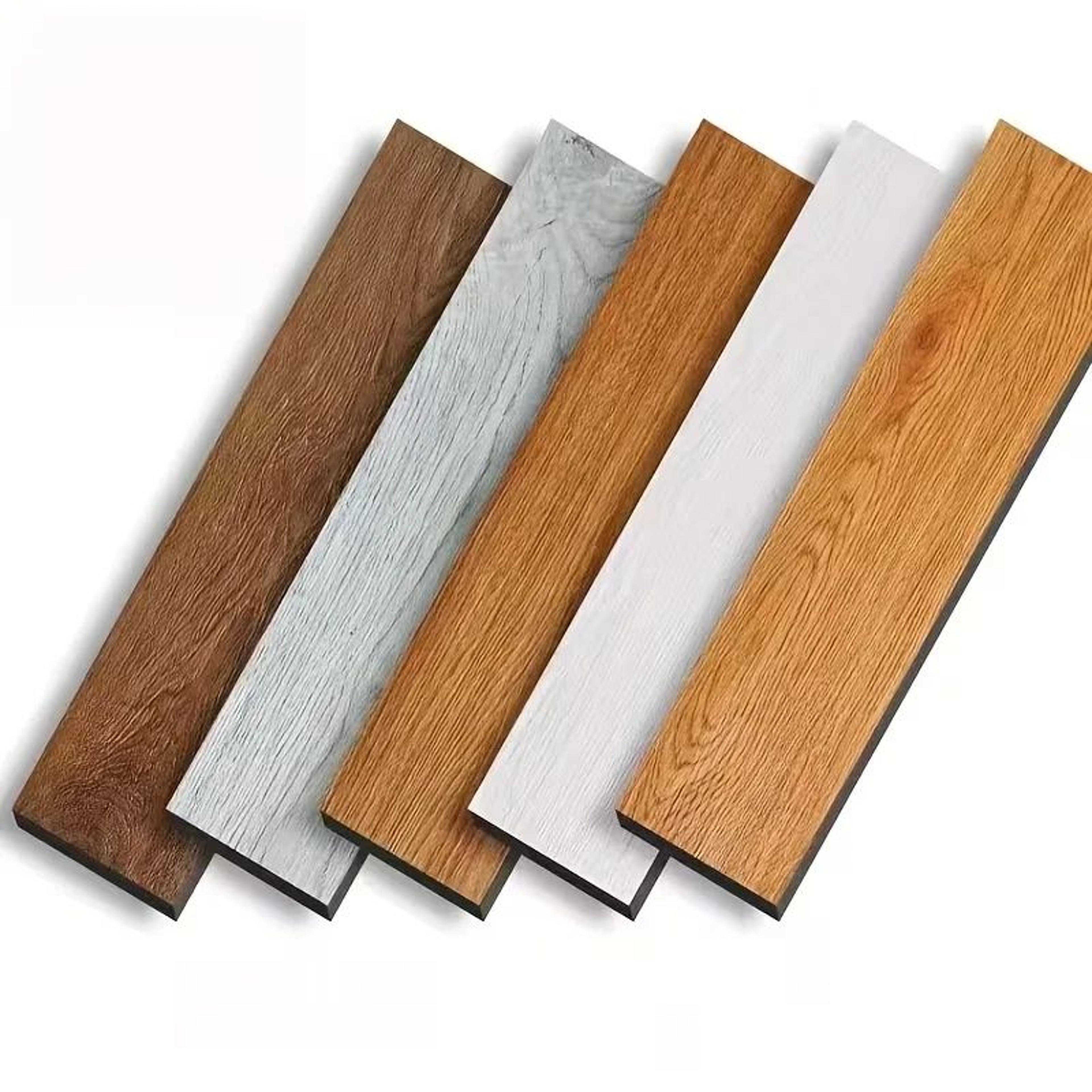 TimberStep Wood Grain Peel And Stick Floor Tiles 2