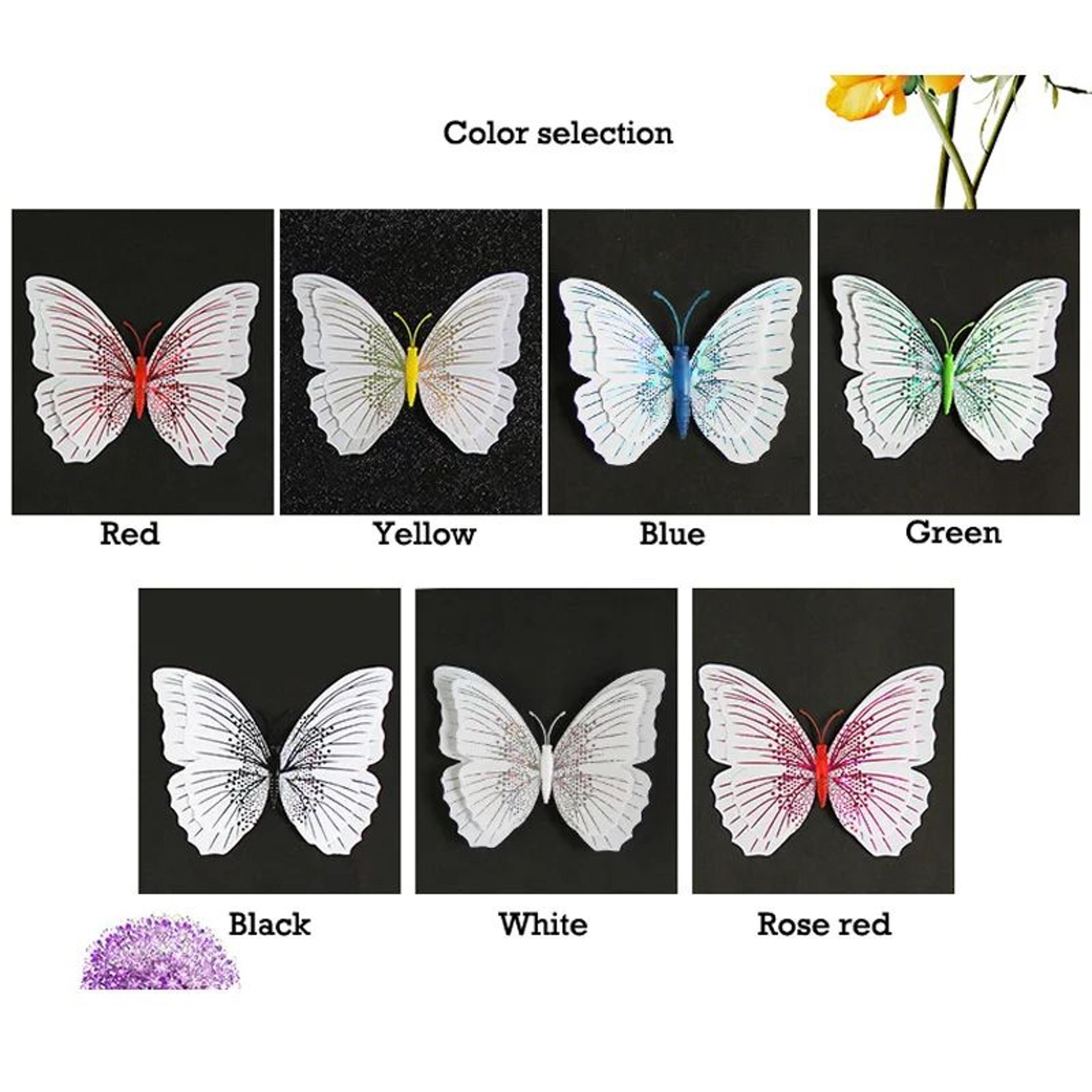 Luminelle Double Layer 3D Butterfly Wall Decor 4