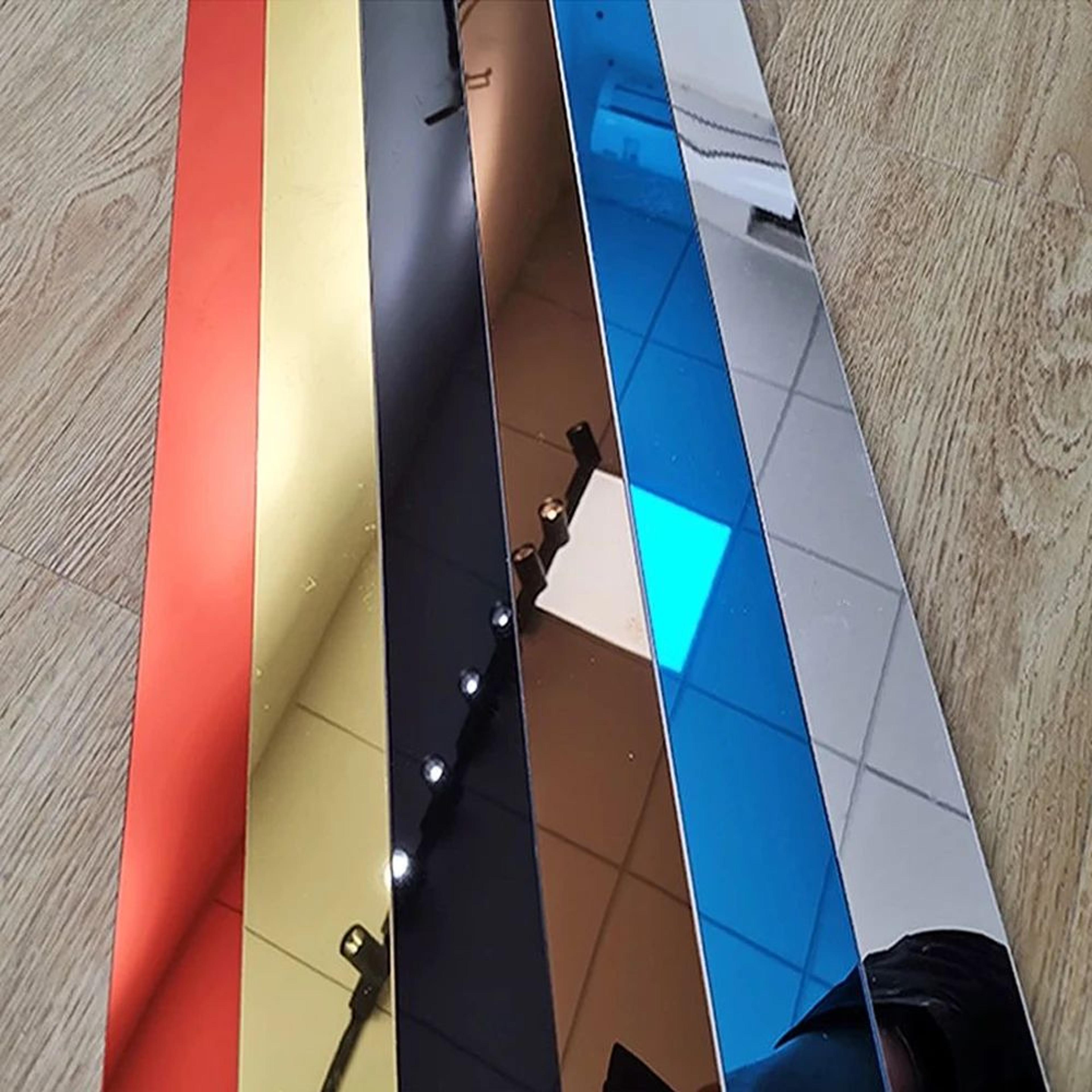 Reflectra 3D Acrylic Mirror Wall Trim 1