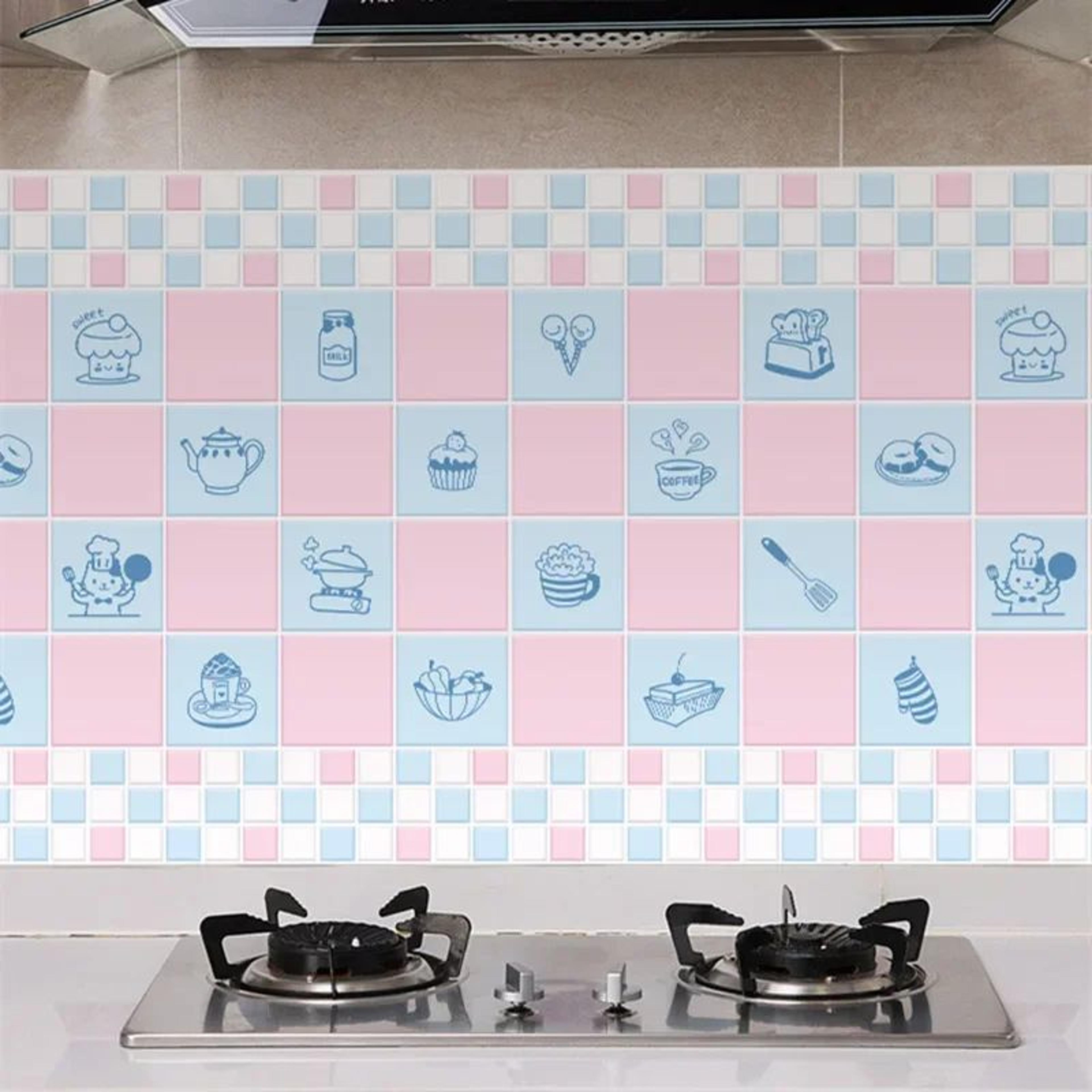 HeatShield Oil Proof Peel And Stick Kitchen Wallpaper 29