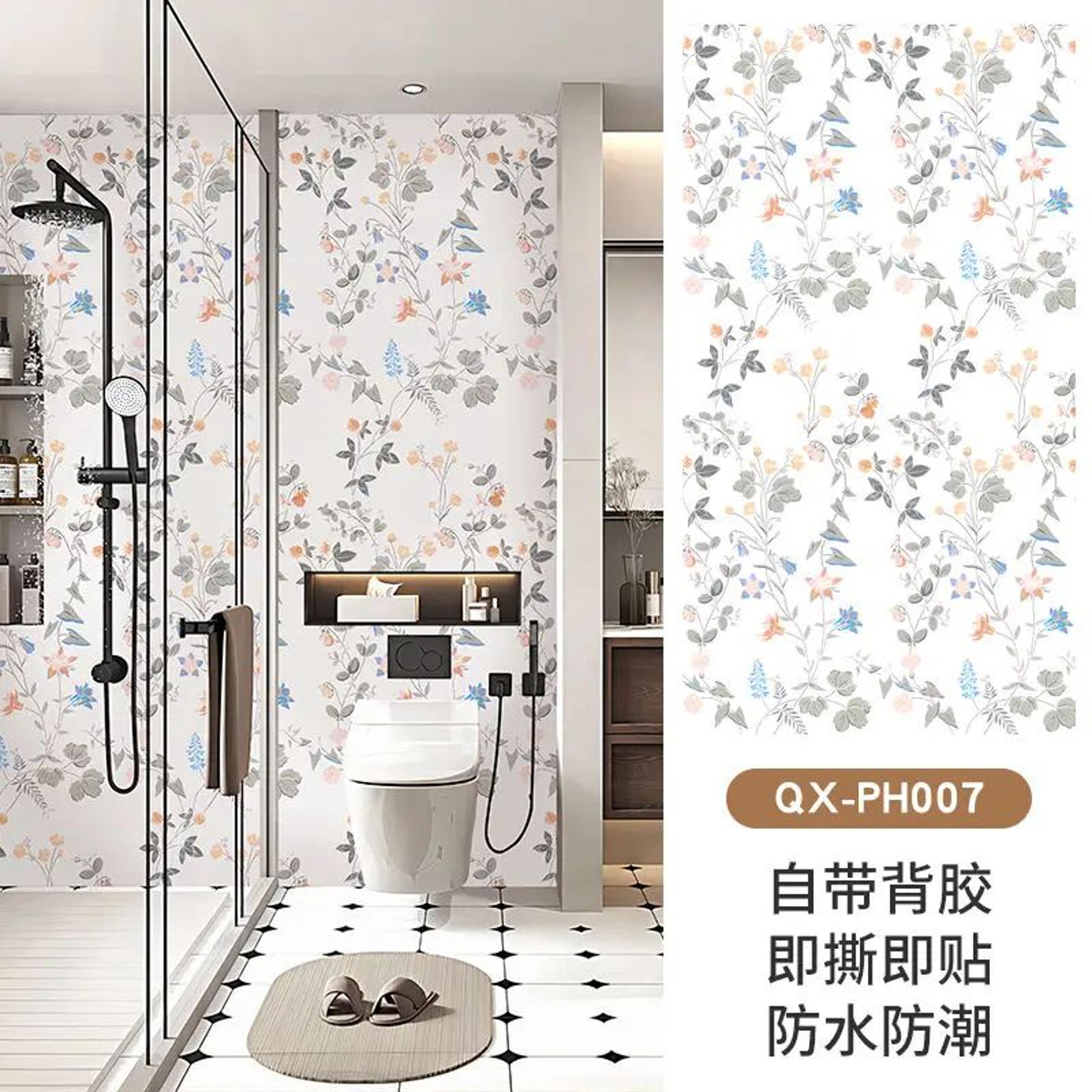 DecoraShield Thick Waterproof Peel And Stick Wallpaper 11