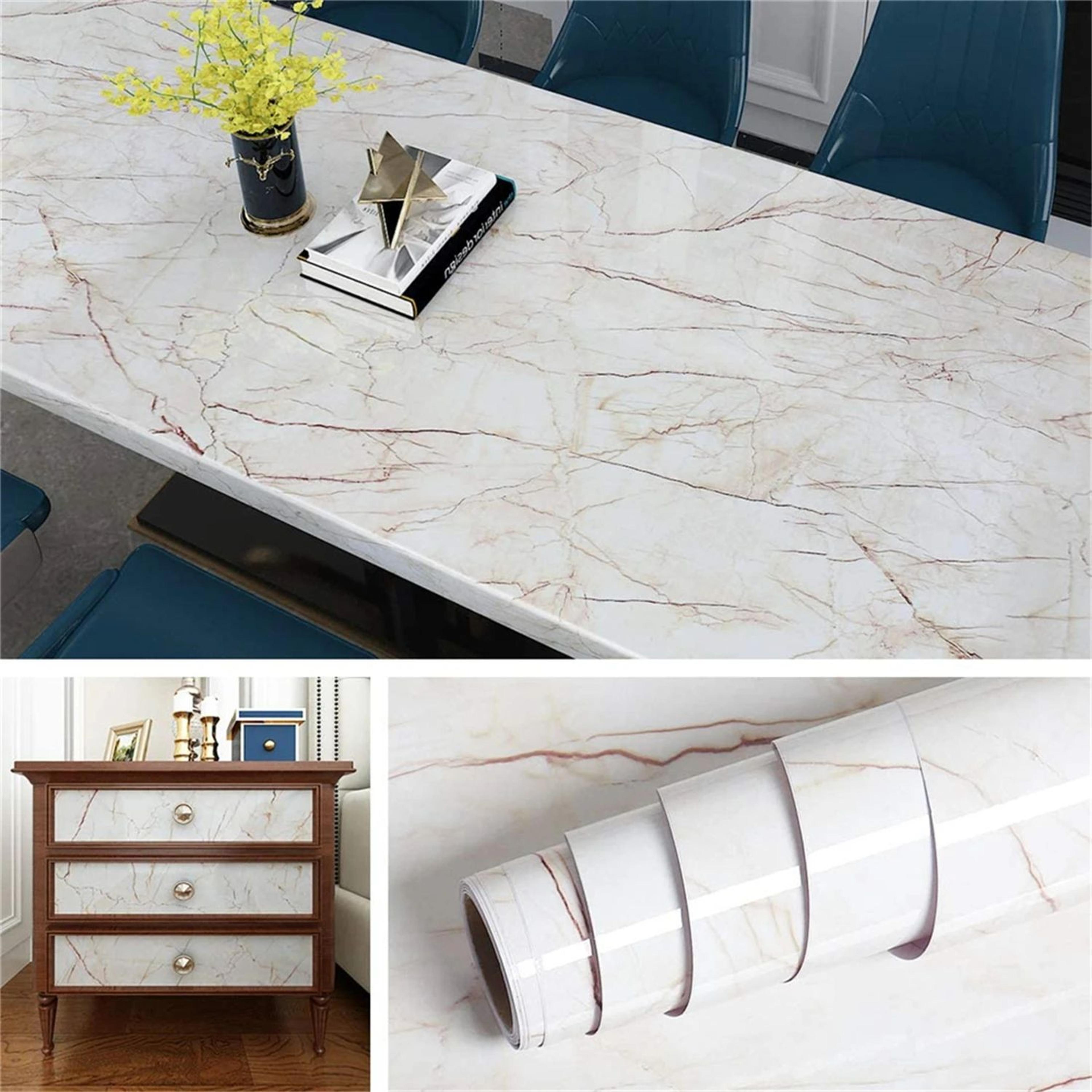 Pearlisse Pink Marble Peel And Stick Wallpaper 11